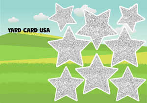 stars, sequin, glitter, sparkle,  white stars, sequin, glitter, sparkle,  white