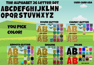 yard cards, birthday lawn signs, birthday letter, happy birthday lawn signs, graduation lawn signs, graduation lawn letters, graduation caps, graduation gowns, graduation  ,yard card rental wholesale, letters,  yard card supply, yard card wholesale, letters, school letters