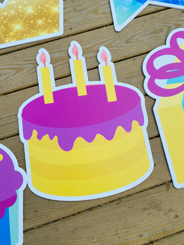 yard card rental wholesale, letters,  yard card supply, yard card wholesale, yard card, yard signs, birthday yard signs, lawn letters, lawn greetings, birthday lawn signs, balloons, party sets, glitter, sequins, sparkle