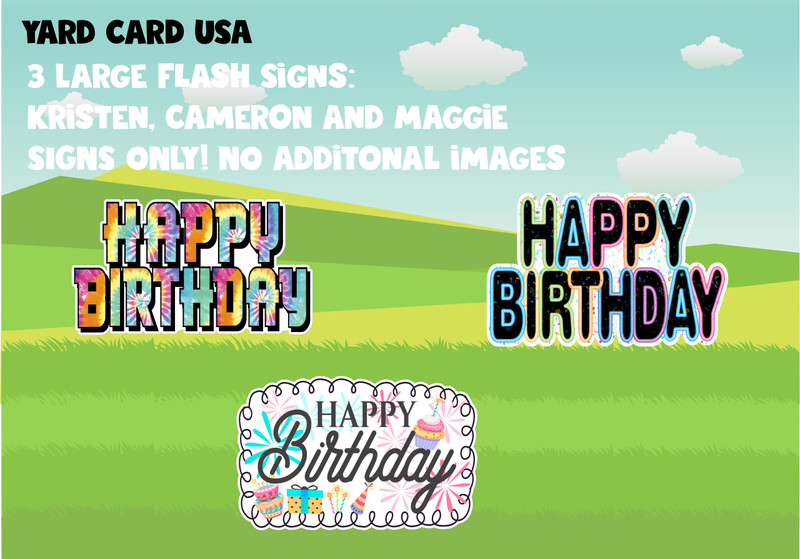 flashes, happy birthday, yardcardusa, yard card usa, yardcard, yardcardsupply, yard card supply, yard card wholesale, yard card rental business, yard card retail, yard card wholesaler, birthday yard signs, birthday lawn signs, birthday signs, birthday letter signs, yard card supplier, yard card wholesaler, double signs, birthday, turquoise, gold, birthday, gifts, balloons,  yard card sign, fast flair, fast flash, ez flash, ez flair