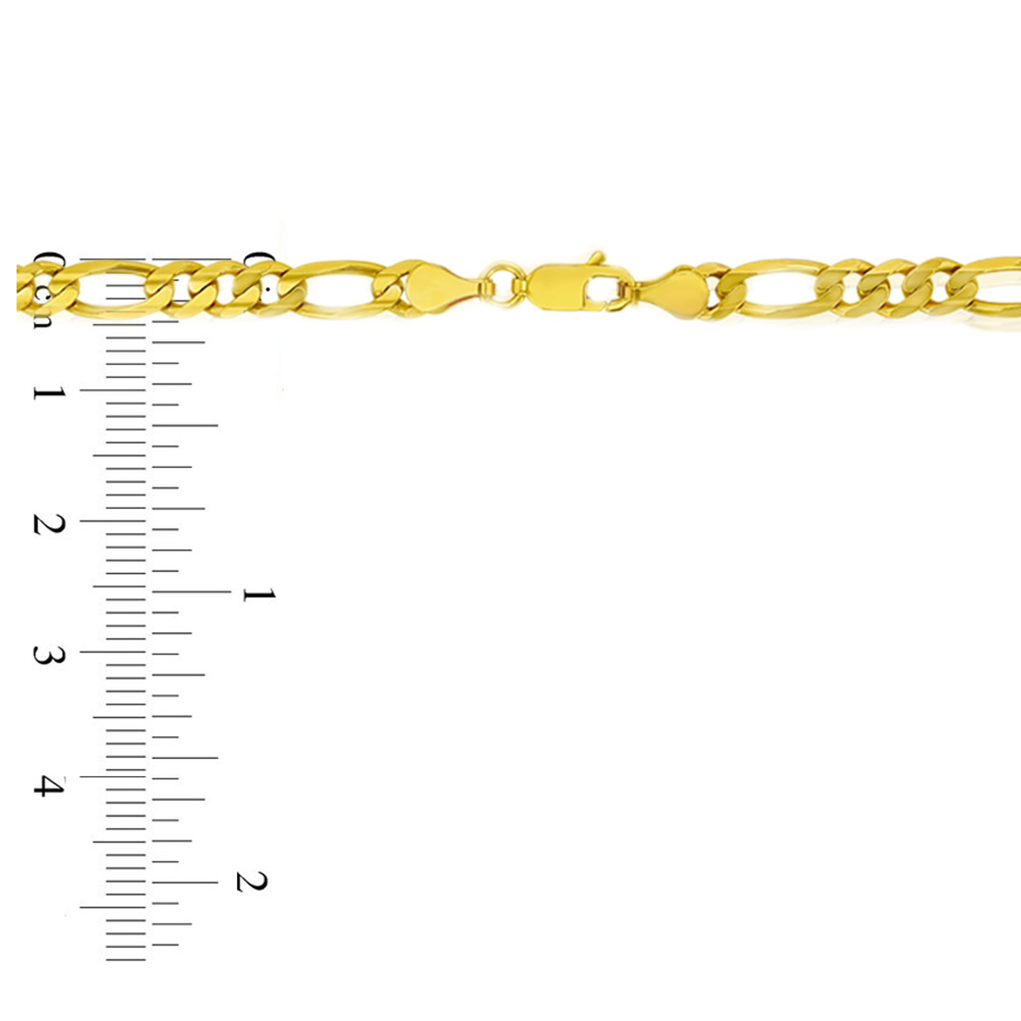 5mm figaro bracelet clearance