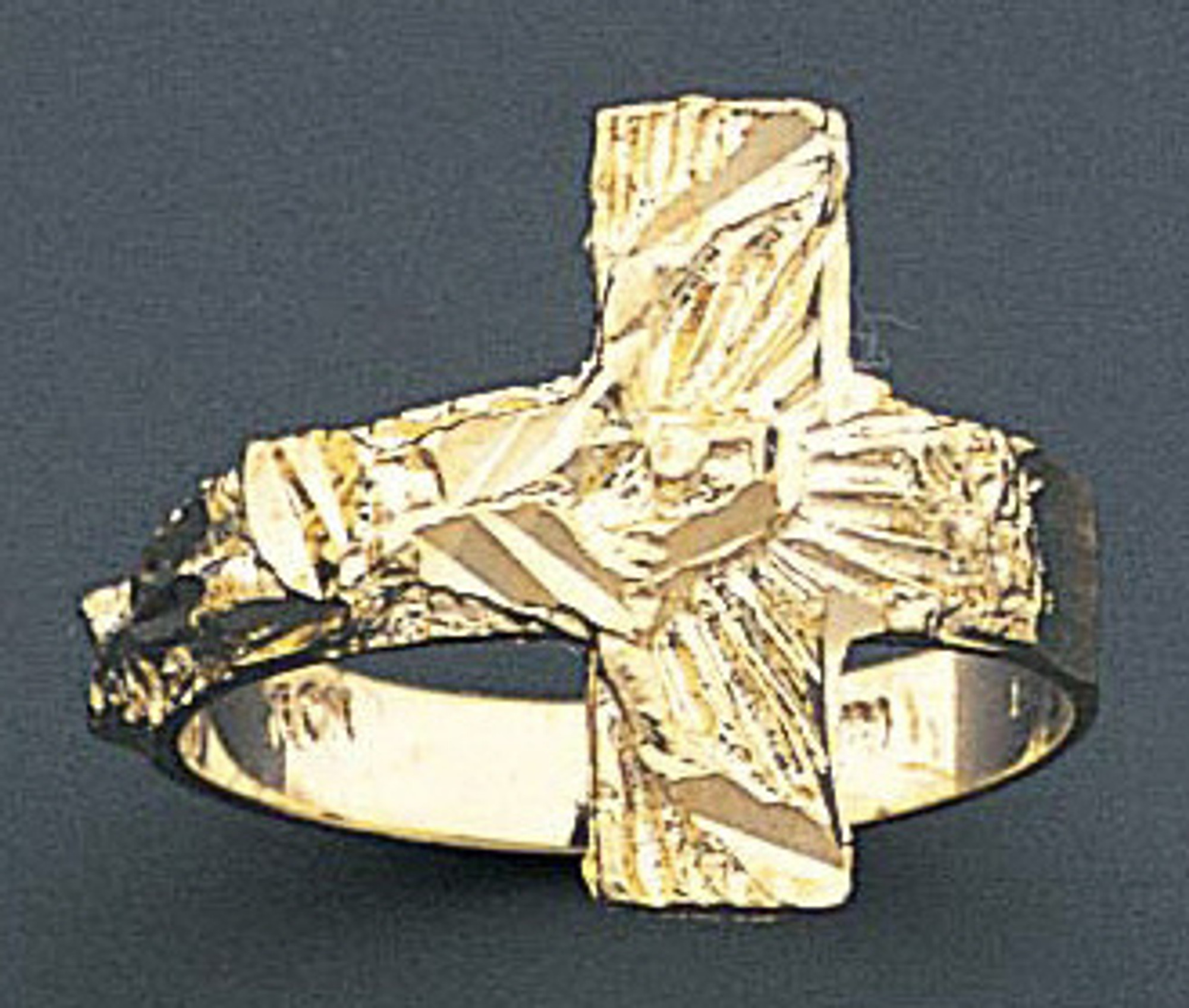 Vintage Cross Ring, Stacking Ring, Jesus Ring, Gold Cross Ring, Adjustable  Ring, Gold Chunky Ring, Thumb Ring, Minimalist Ring - Etsy