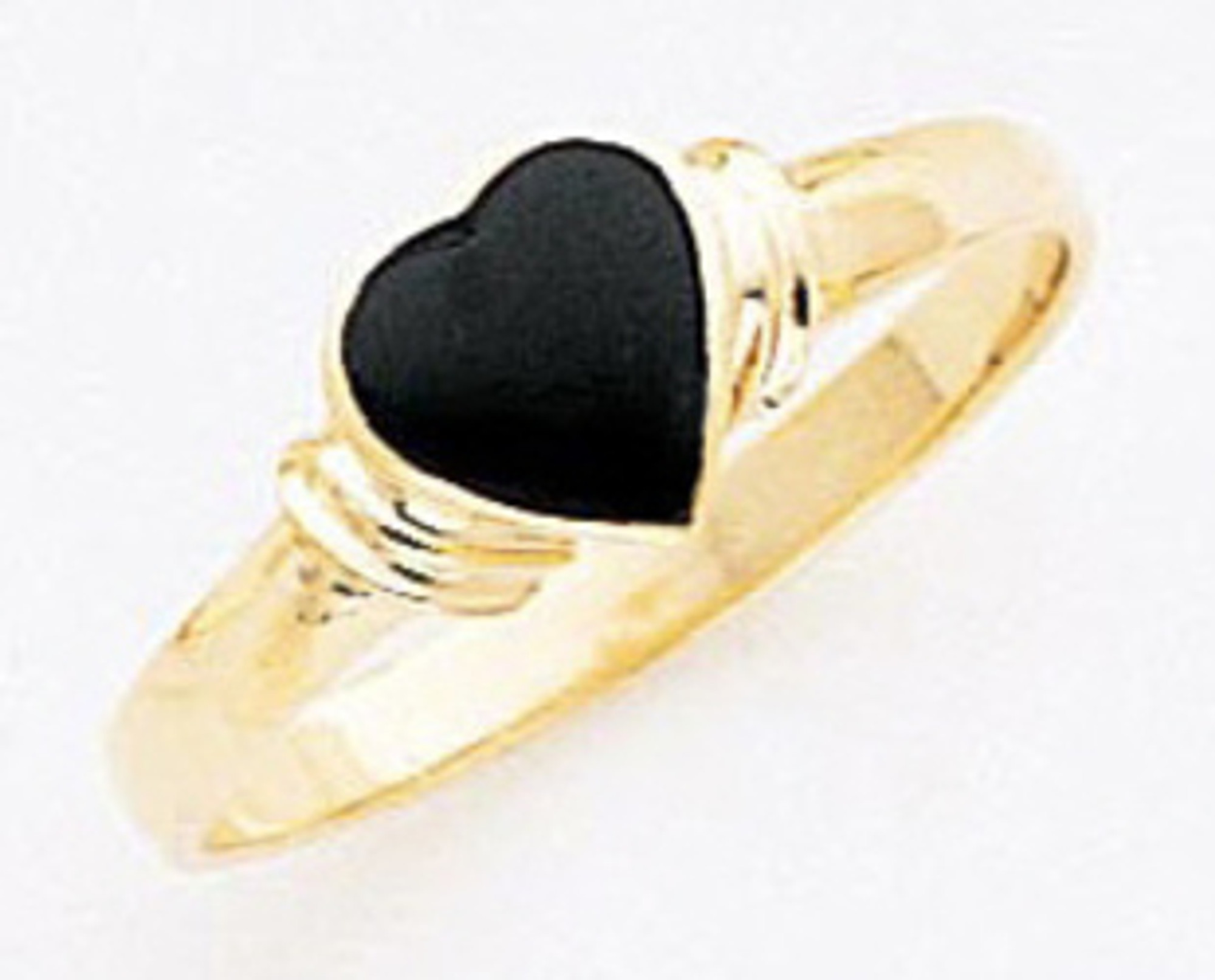 Black Diamond Heart Ring - Nora Kogan