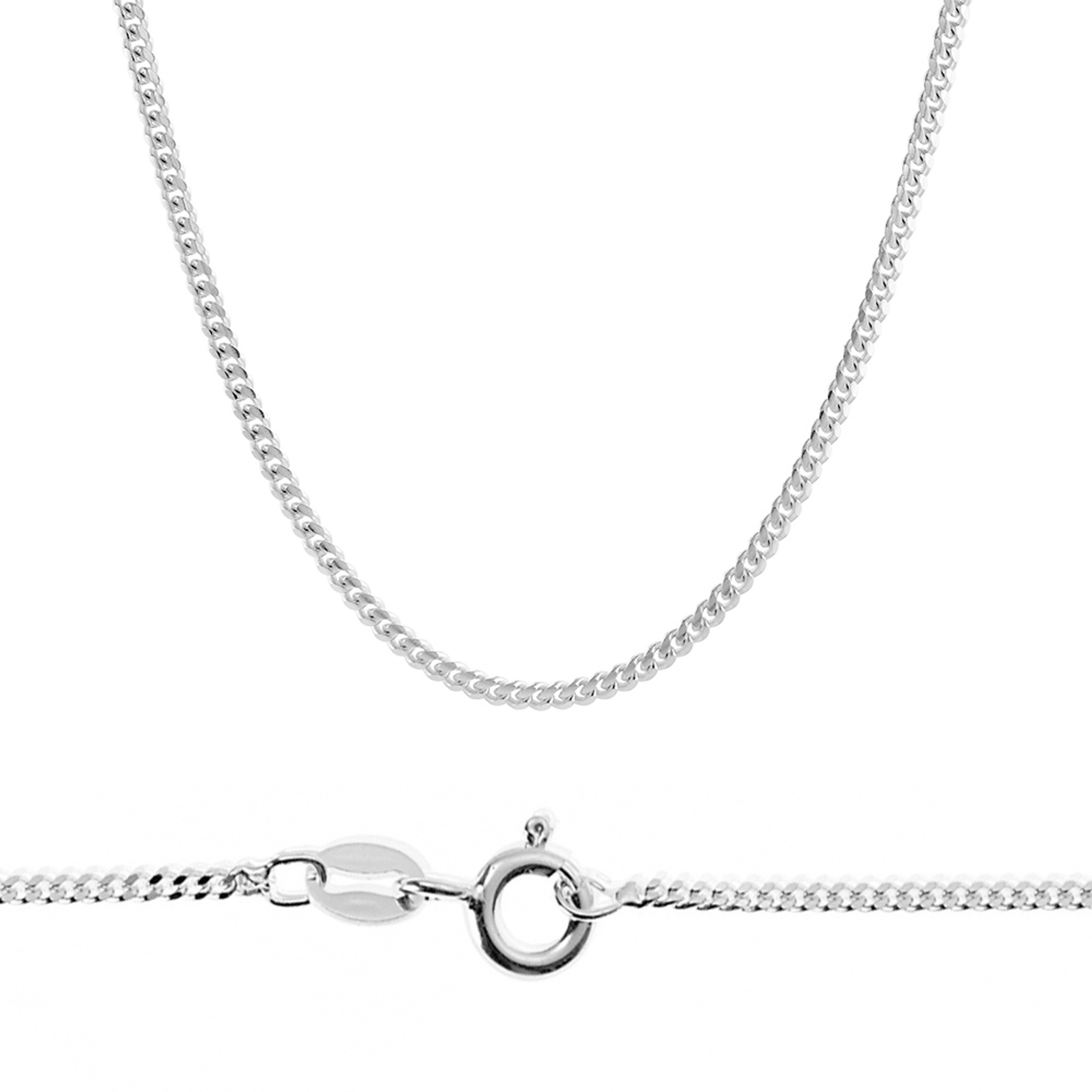 Genuine 999 Fine Silver Necklace For Women Men Wheat Chain 3.5mm Link Gift