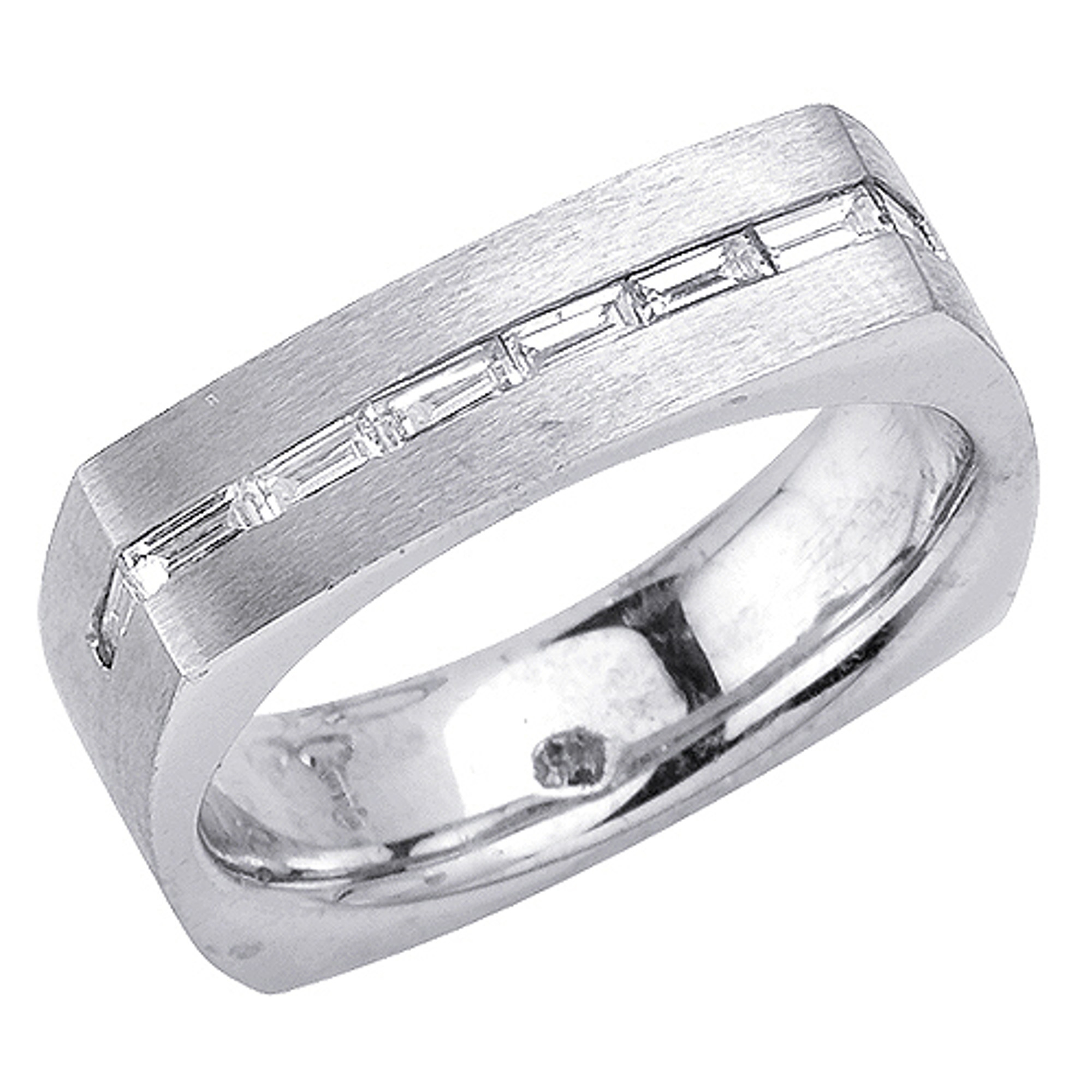 Silver Oxidized Men's Trinity Knot Ring — Real Irish