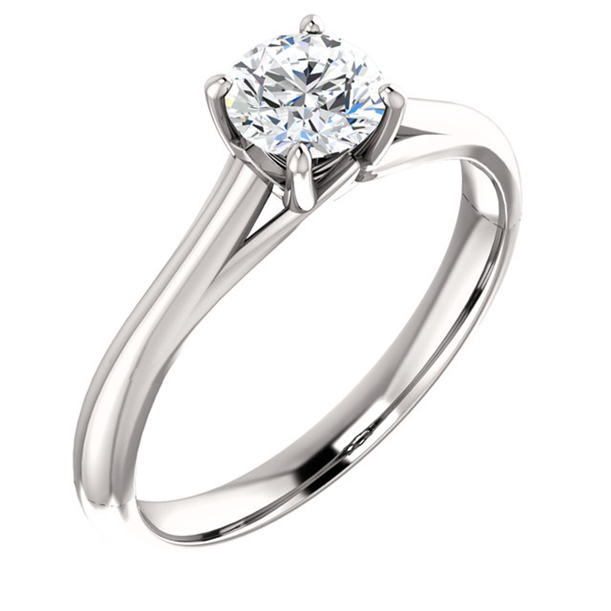 1/2 ct Solitaire Engagement Ring – Tiger Gems