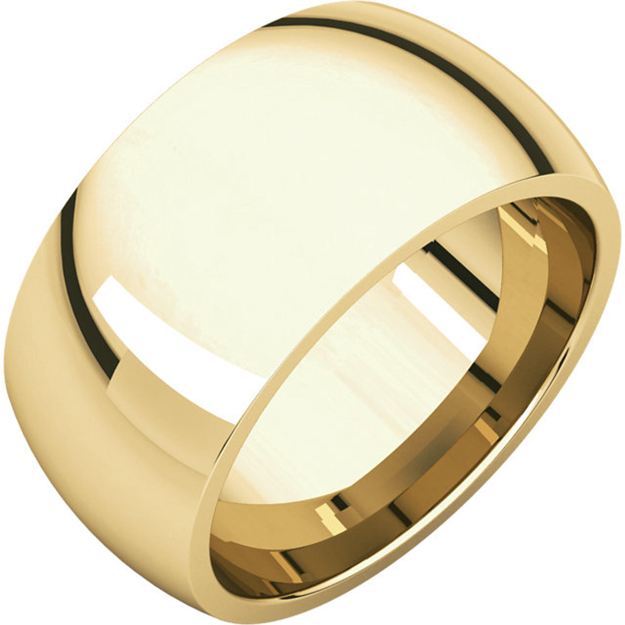 14k Yellow Gold 12mm Comfort Fit Domed Wedding Band Sarraf Com   0331fd06 B0ad 413e 8ae9 A4a6010e5cd7  82478  53146.1582155807 