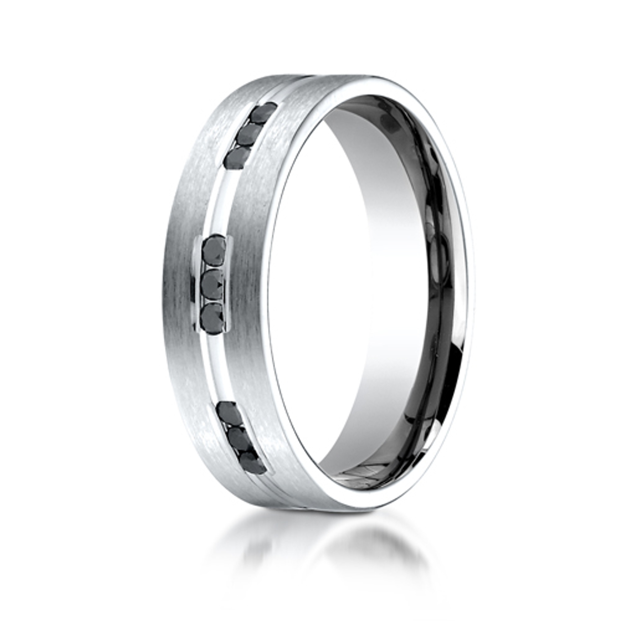 5mm Palladium 950 Diamond Wedding Ring Band - Palladium Rings at Elma UK  Jewellery