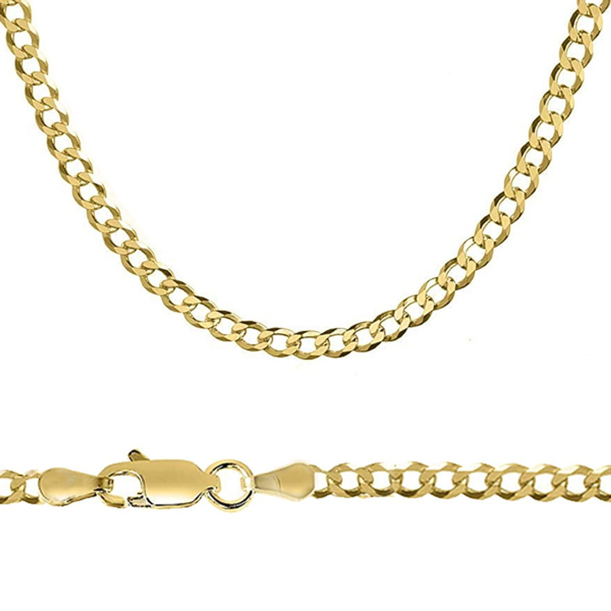 Italian Gold Men's Figaro Link Chain Necklace (7-1/5MM) in 10K Gold - Gold