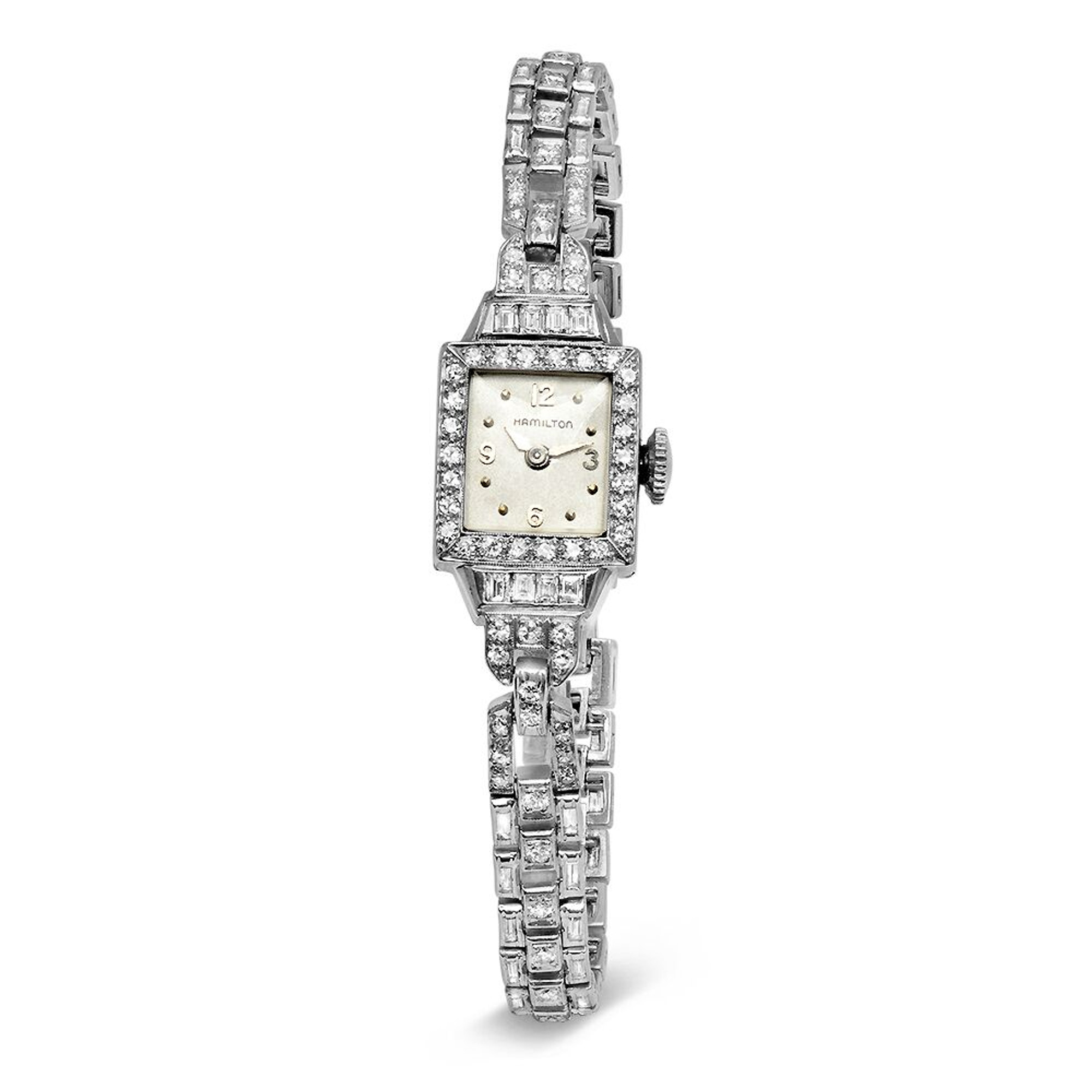 Hamilton ladies diamond on sale watch