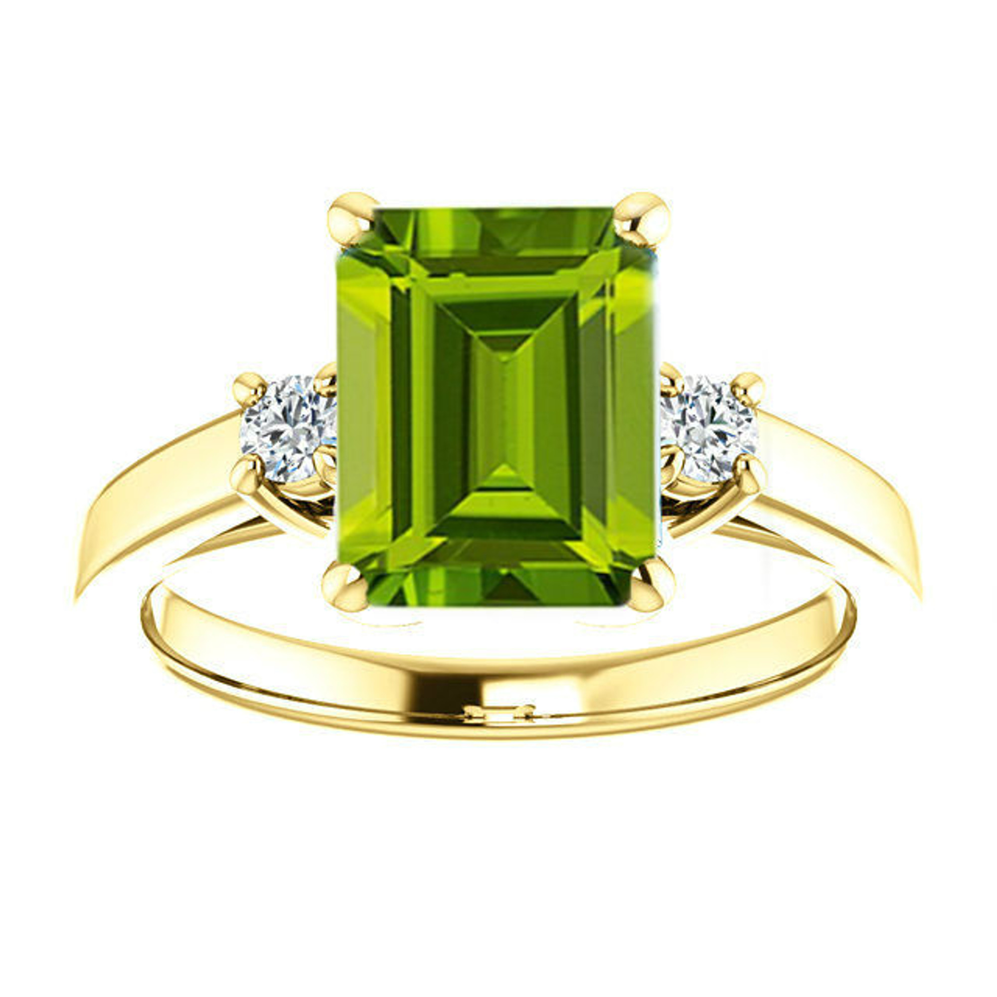 Buy Peridot Ring Online at Best Price | GemPundit