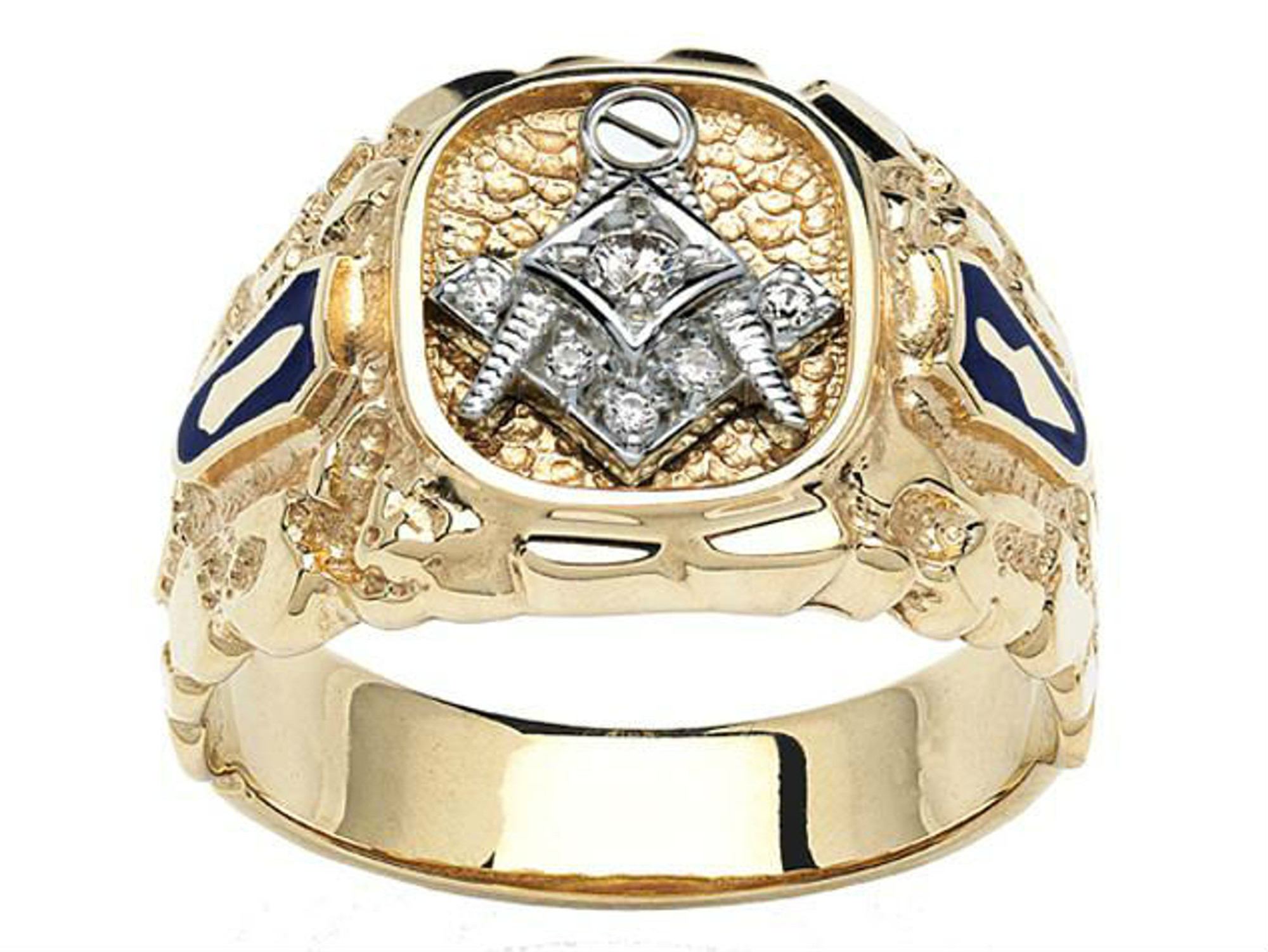 Masonic sales wedding rings