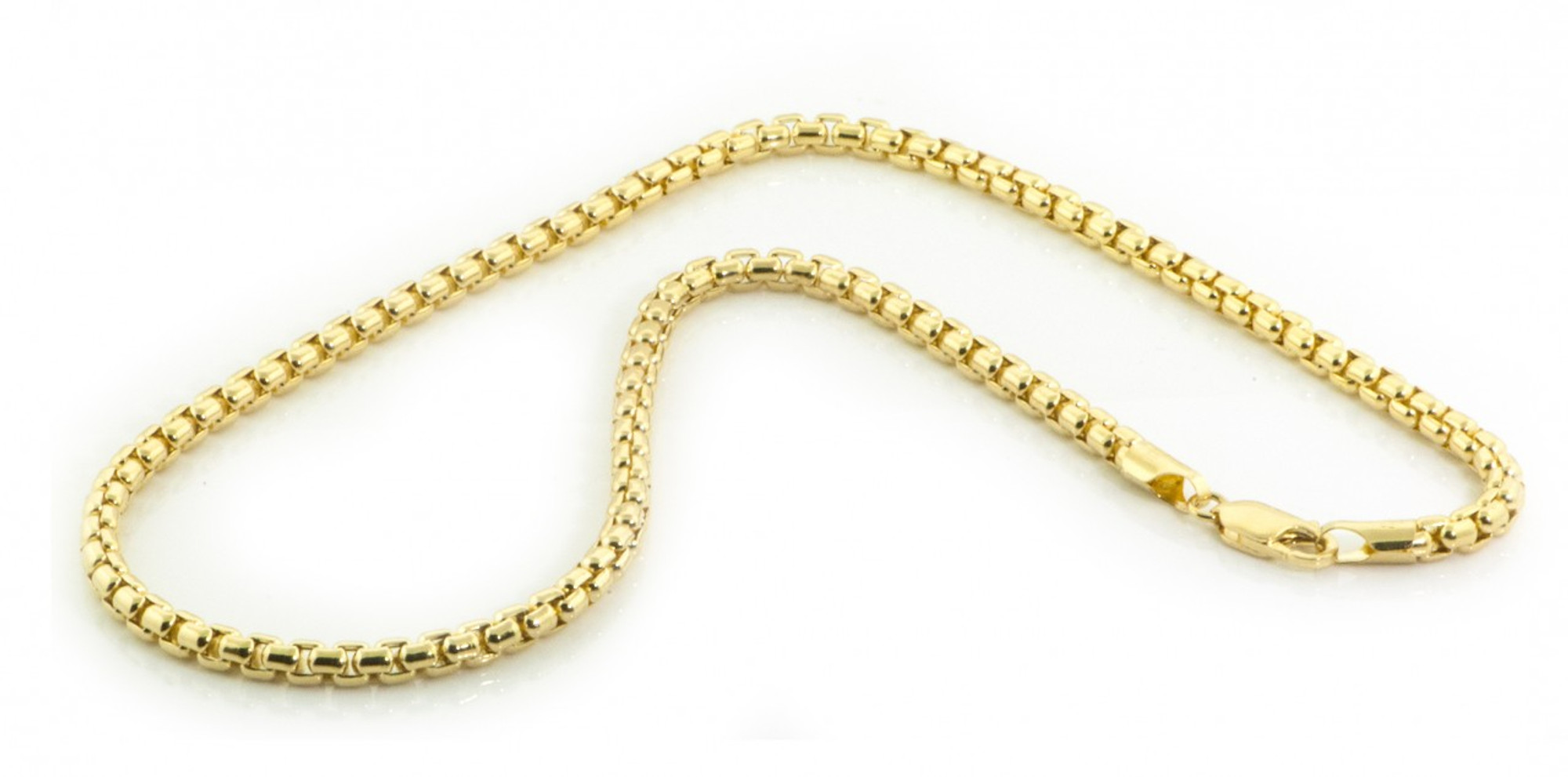 Round box chain necklace Clearance
