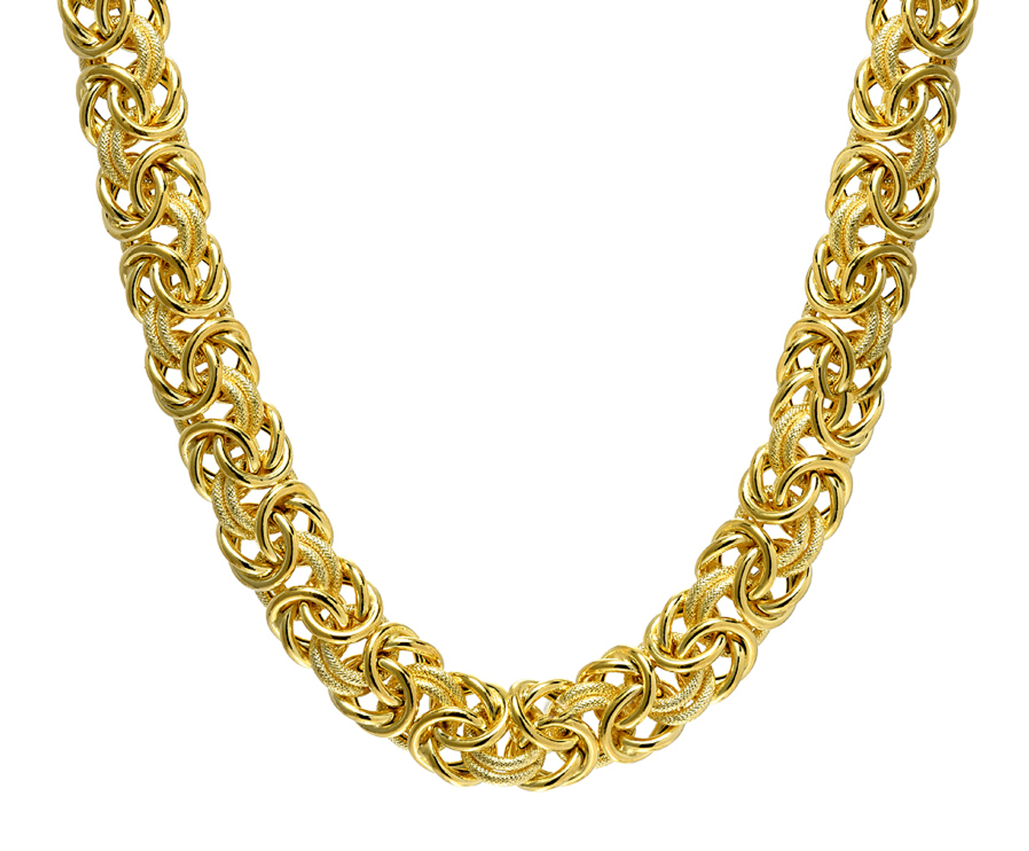 10K Yellow Gold Figaro Chain Necklace, 3.5mm 16