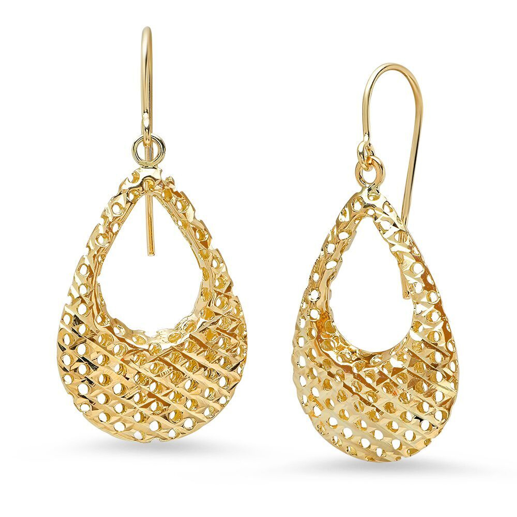 Akoya Pearl 18K Gold Classic Hook Earrings – HELAS Jewelry