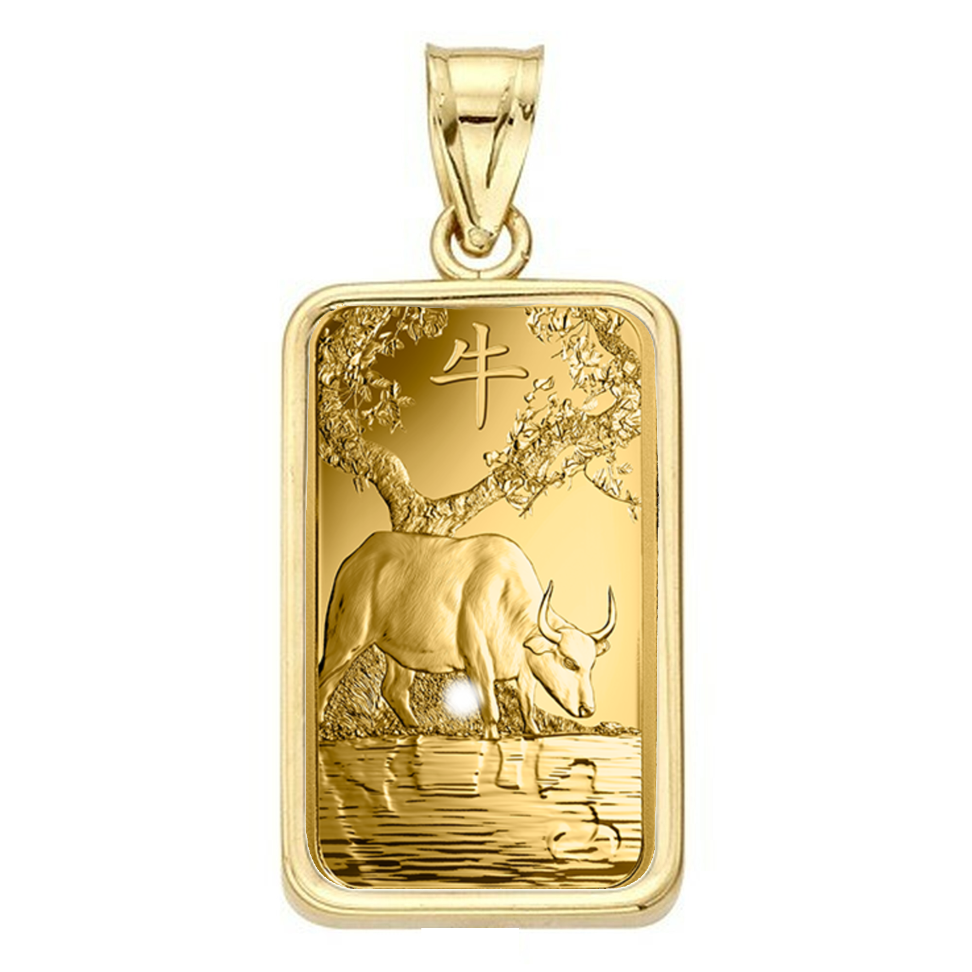 24k Gold 5 Gram Pamp Suisse Year of the 