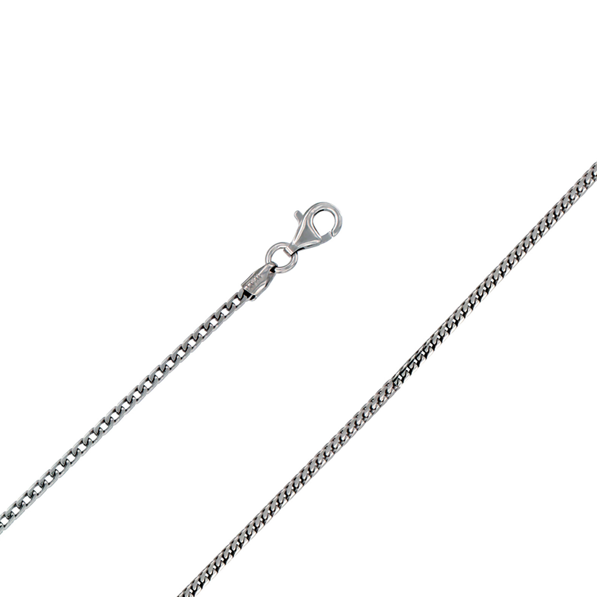 Sterling Silver Franco Chain Necklace 1 