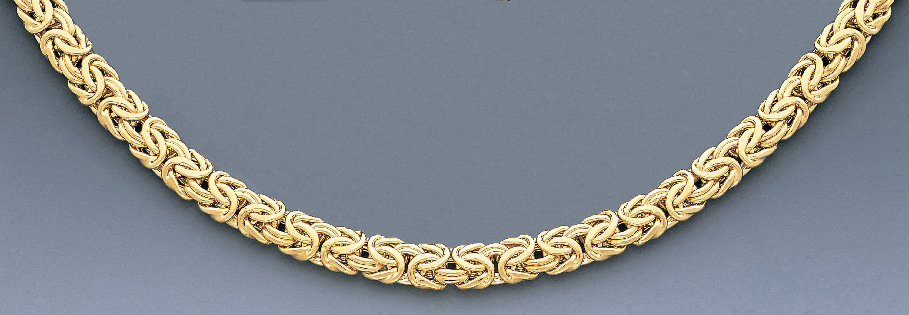 14k Gold 10mm Byzantine Necklace 18 Inches 14k Gold 10mm Byzantine Necklace 18 Inches