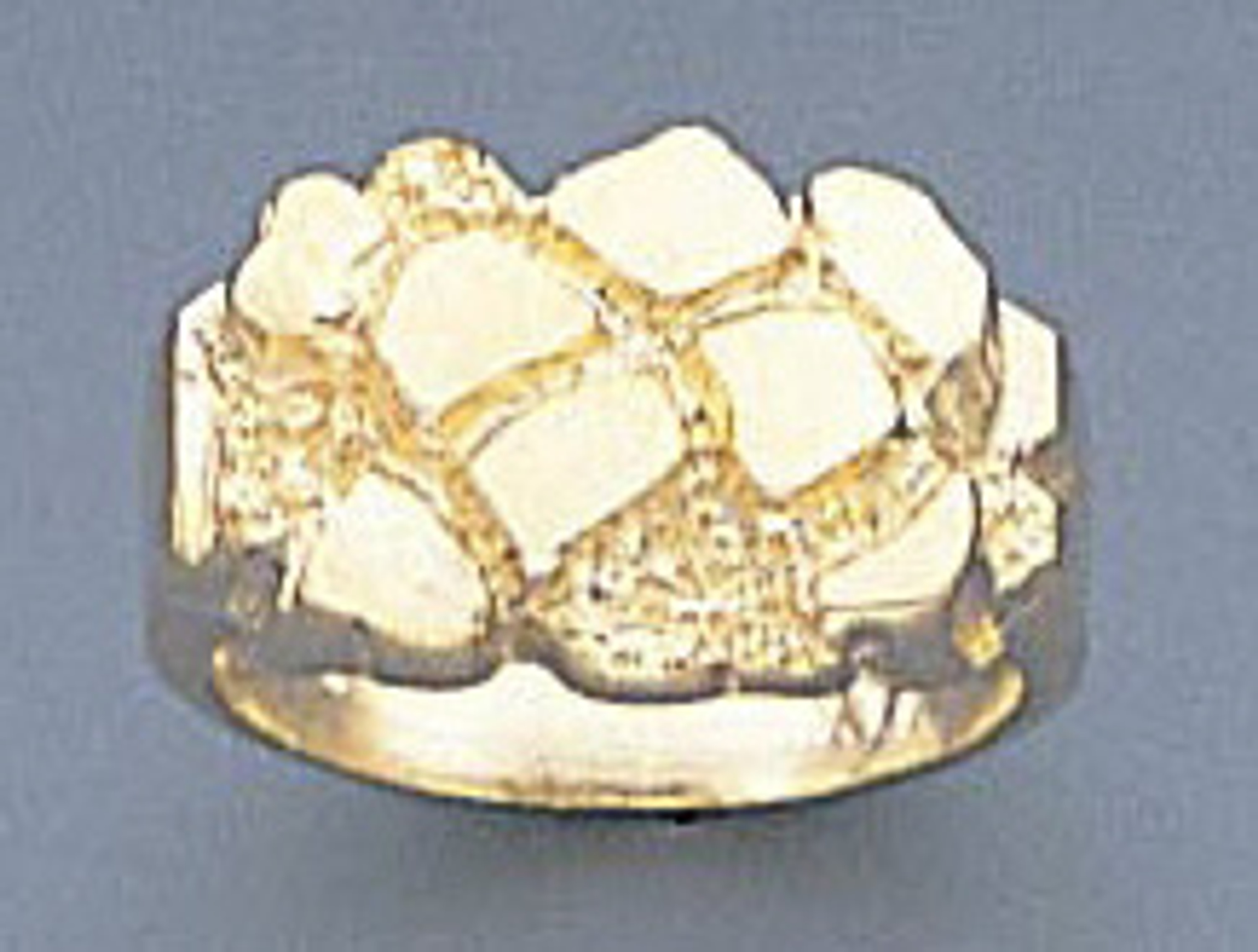 14k Gold 8mm Baby Nugget Ring 14k Gold 8mm Baby Nugget Ring