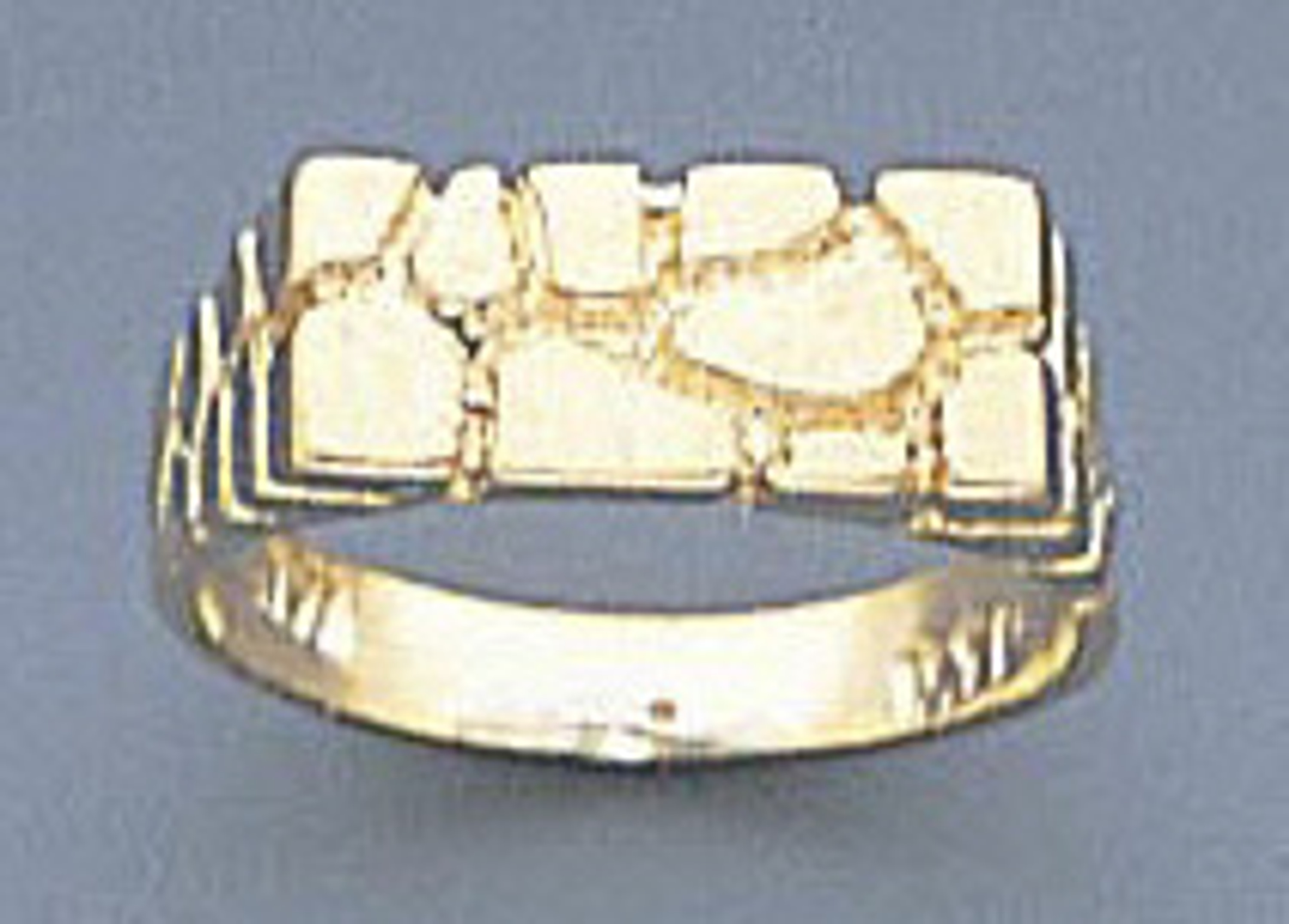 14k Gold 4mm Baby Nugget Ring 14k Gold 4mm Baby Nugget Ring