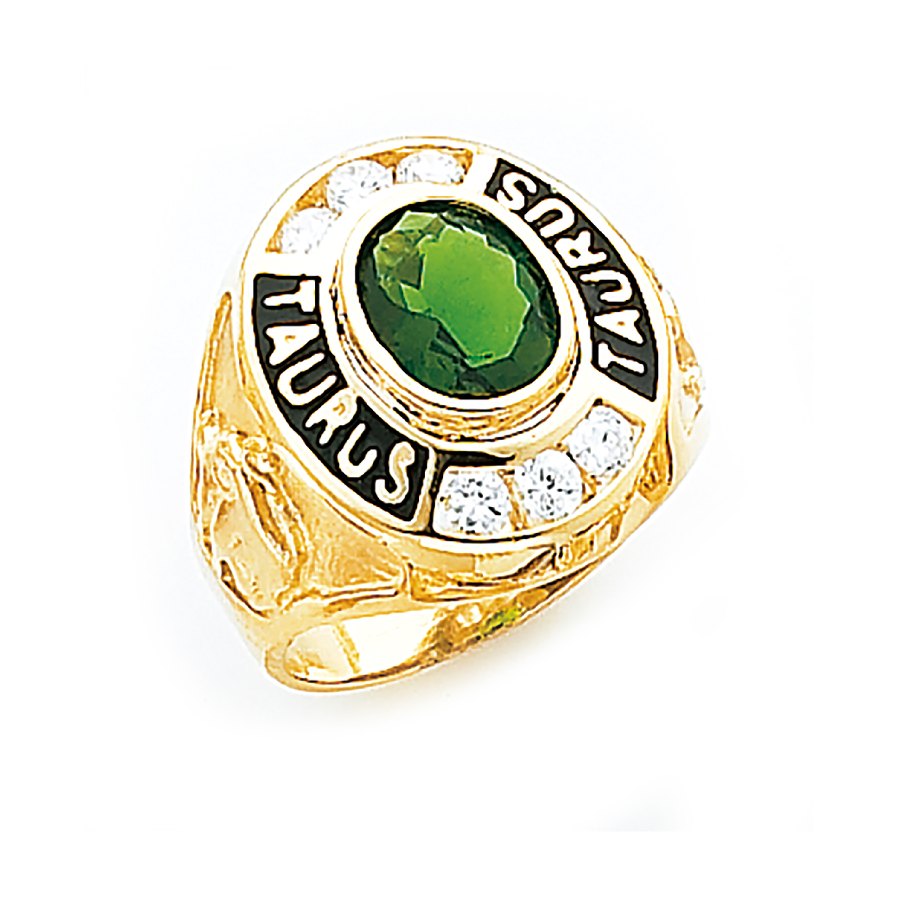 14k Gold Men's Taurus Zodiac Ring 14k Gold Men's Taurus Zodiac Ring