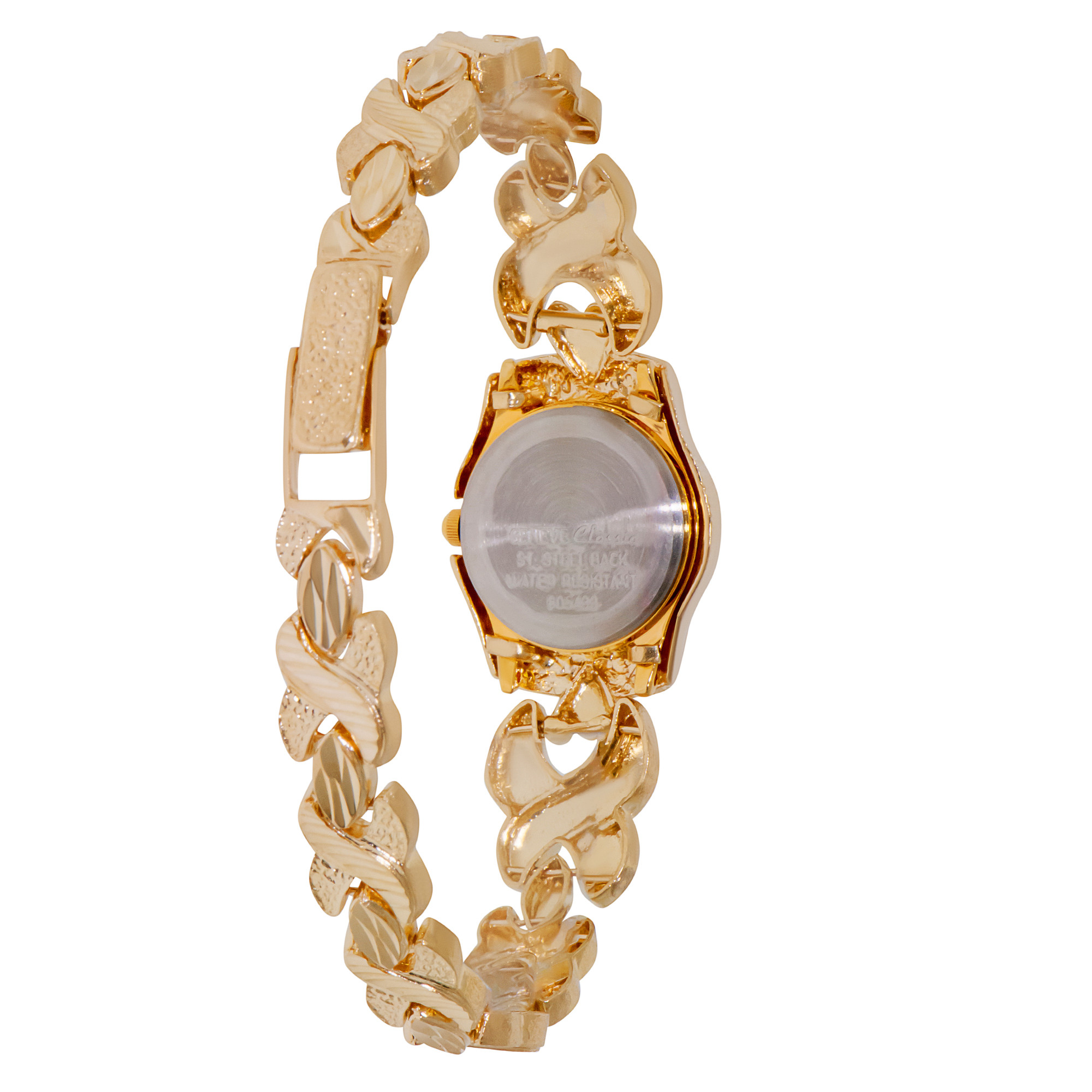 14k Gold Ladies Xo Link Watch | SARRAF.COM