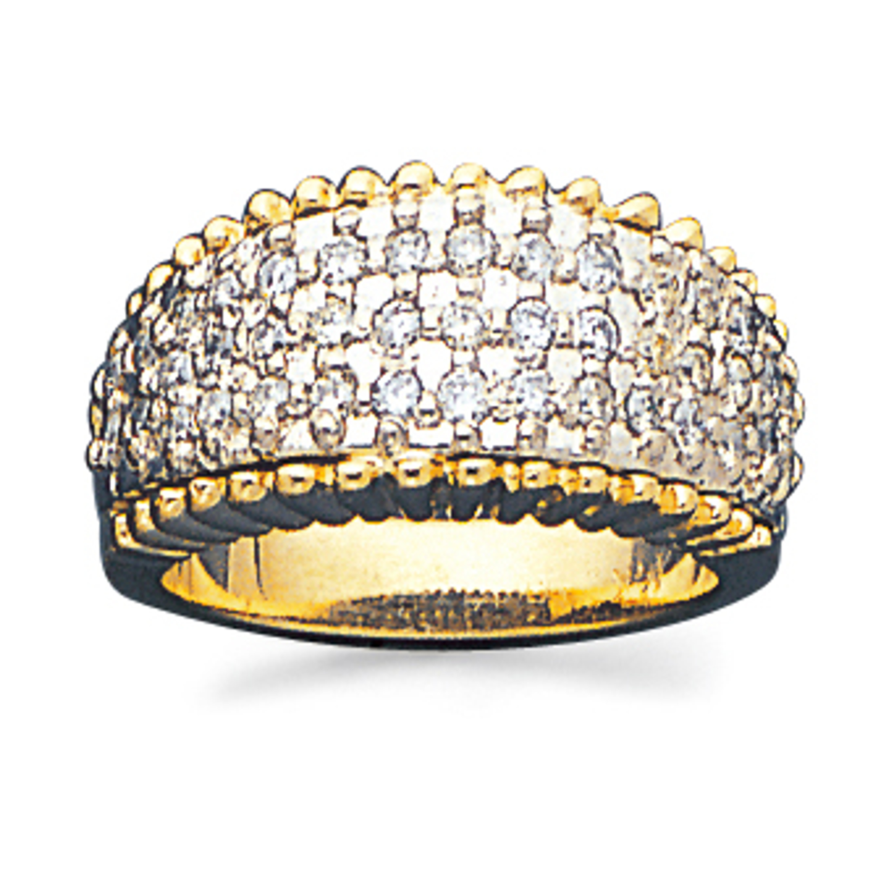 14k Gold Ladies Pave-set 1.25ct Diamond Ring 14k Gold Ladies Pave-set 1.25ct Diamond Ring