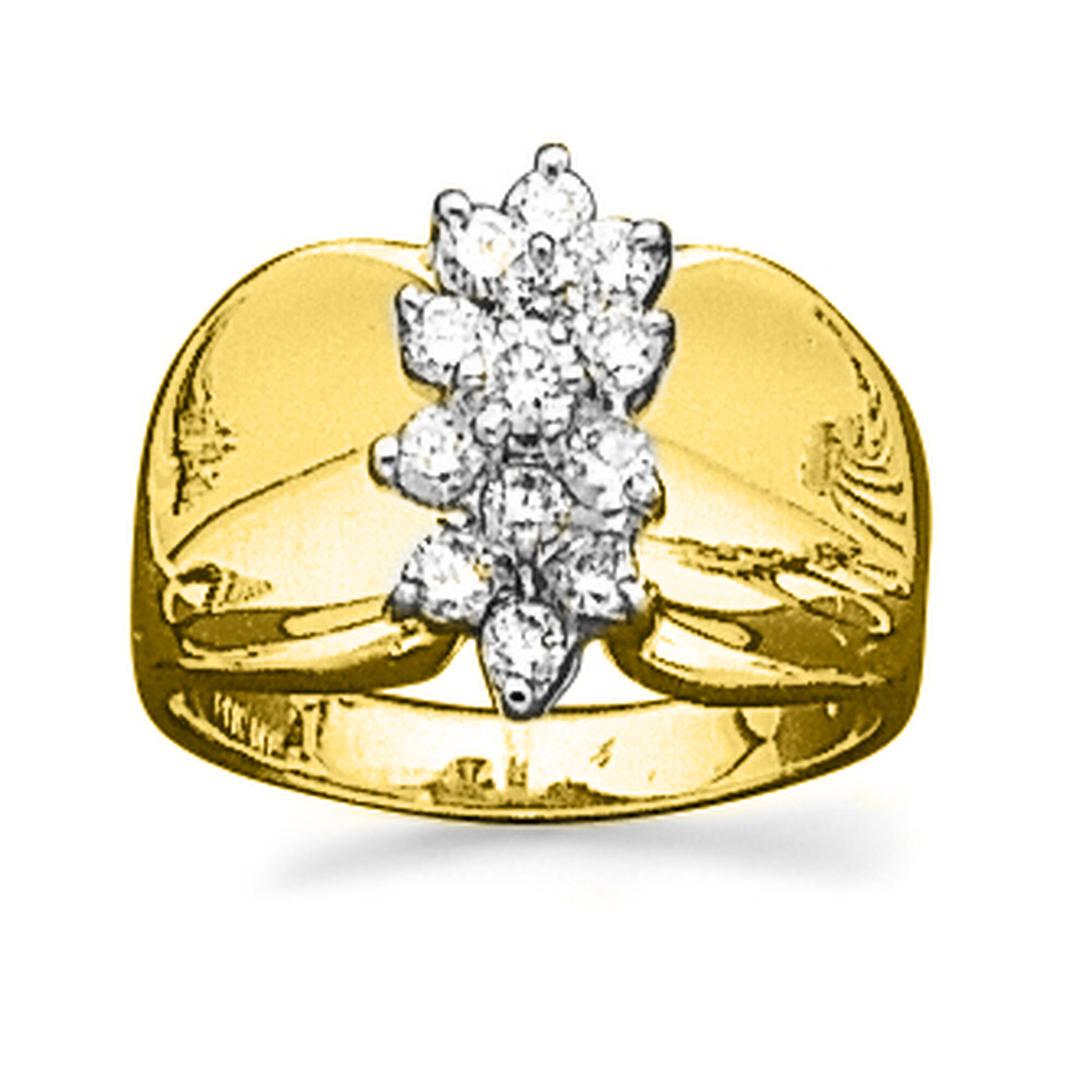 14k Gold Ladies Prong-set 0.60ct Diamond Ring 14k Gold Ladies Prong-set 0.60ct Diamond Ring