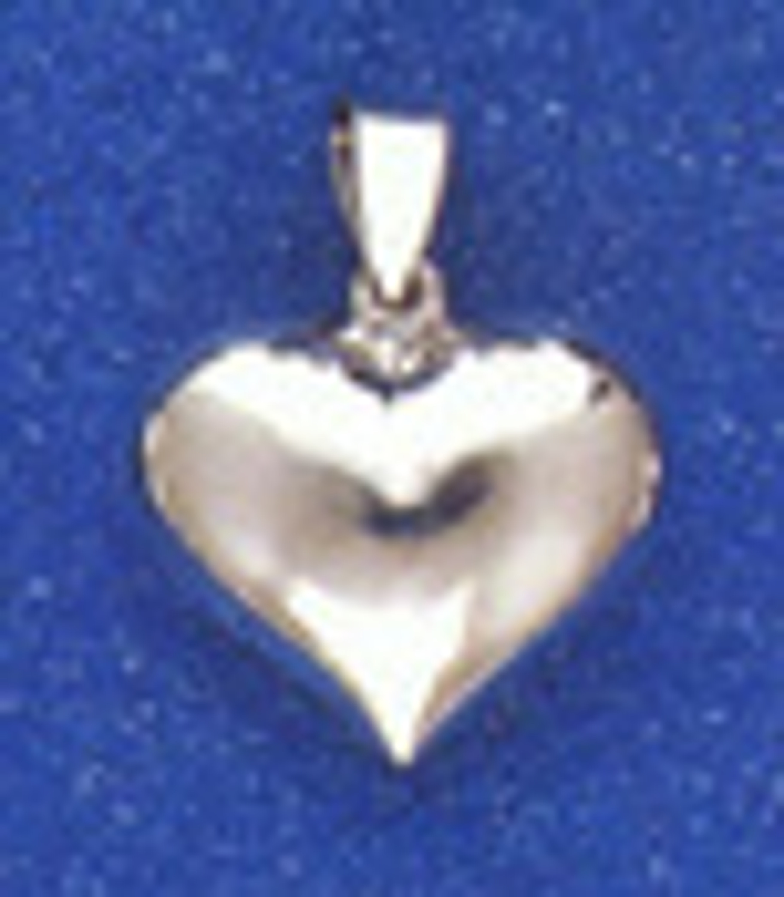 Sterling Silver 18mm Wide Heart Pendant Sterling Silver 18mm Wide Heart Pendant