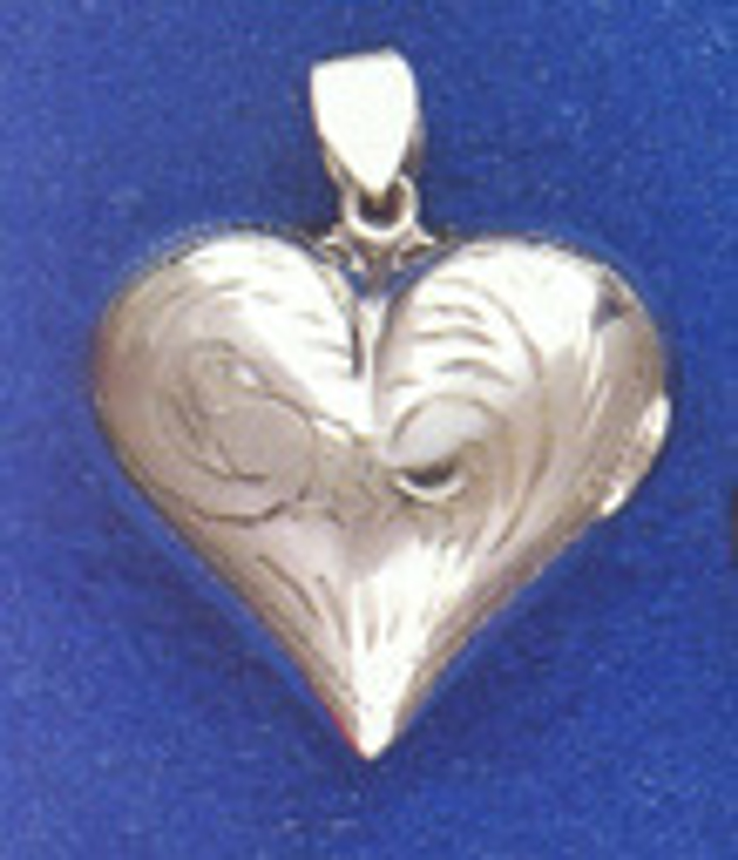 Sterling Silver 32mm Heart Pendant Sterling Silver 32mm Heart Pendant