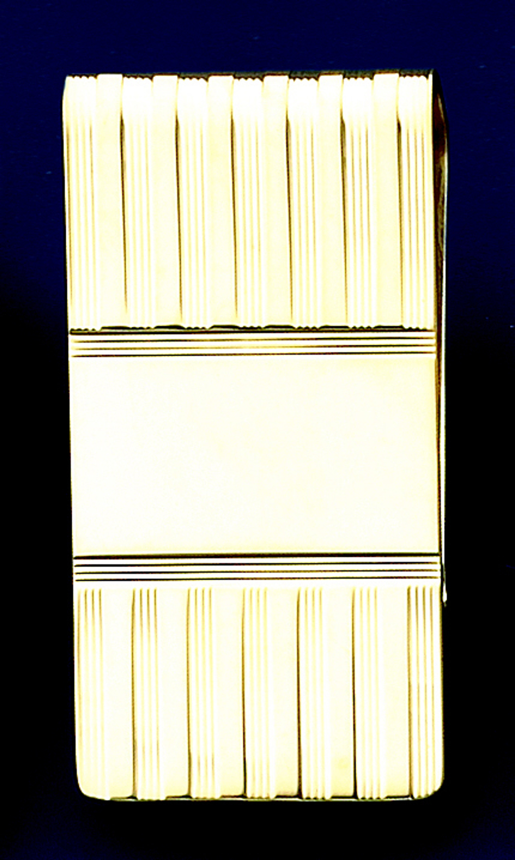 14k Yellow Gold Handmade Money Clip --6837