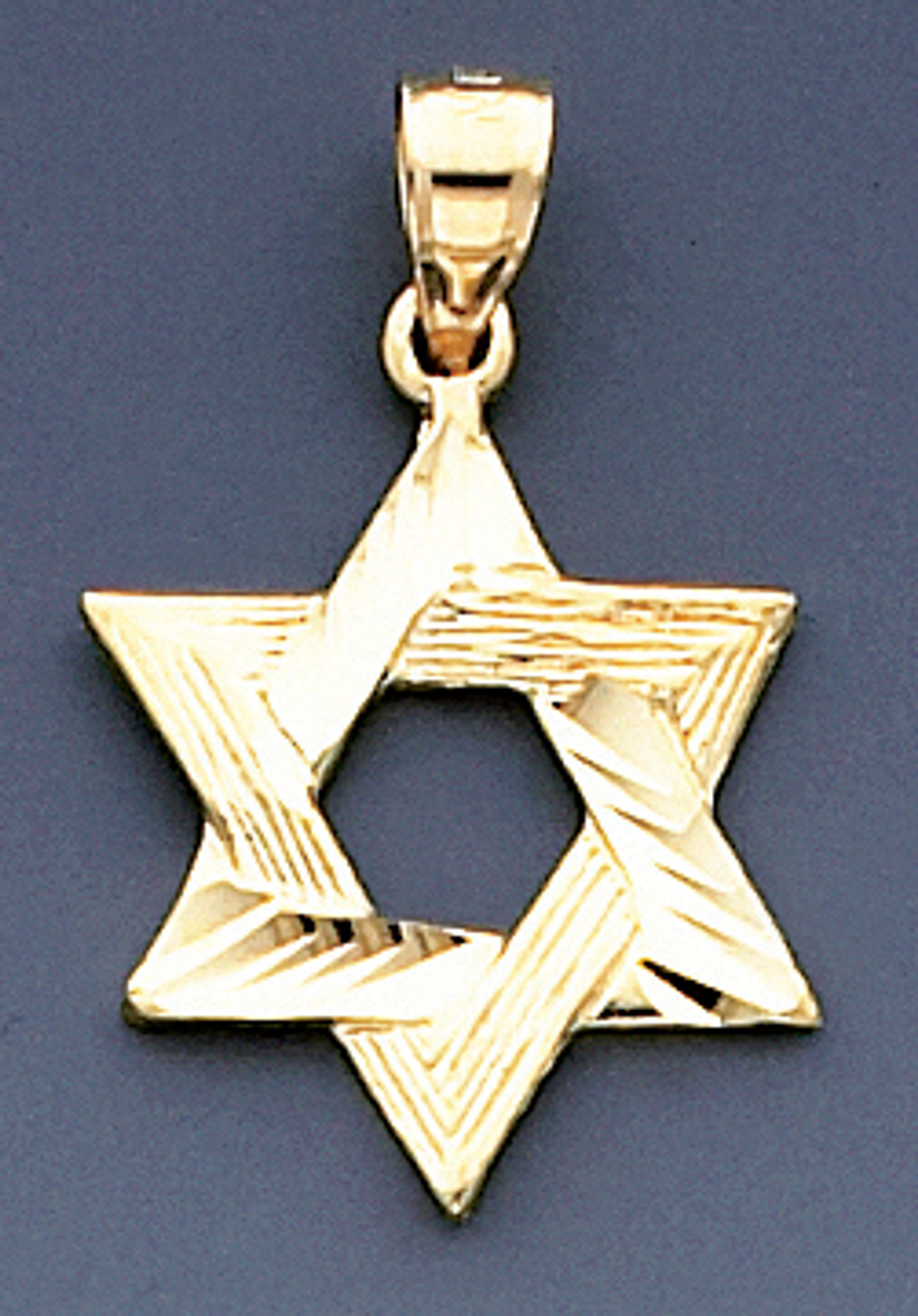 14k Gold 27.7mm Star Of David Charm 14k Gold 27.7mm Star Of David Charm