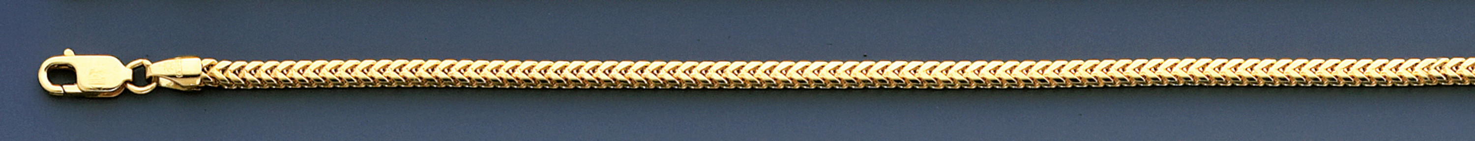 18k Gold Franco Chain 2.5mm 24 Inches 18k Gold Franco Chain 2.5mm 24 Inches