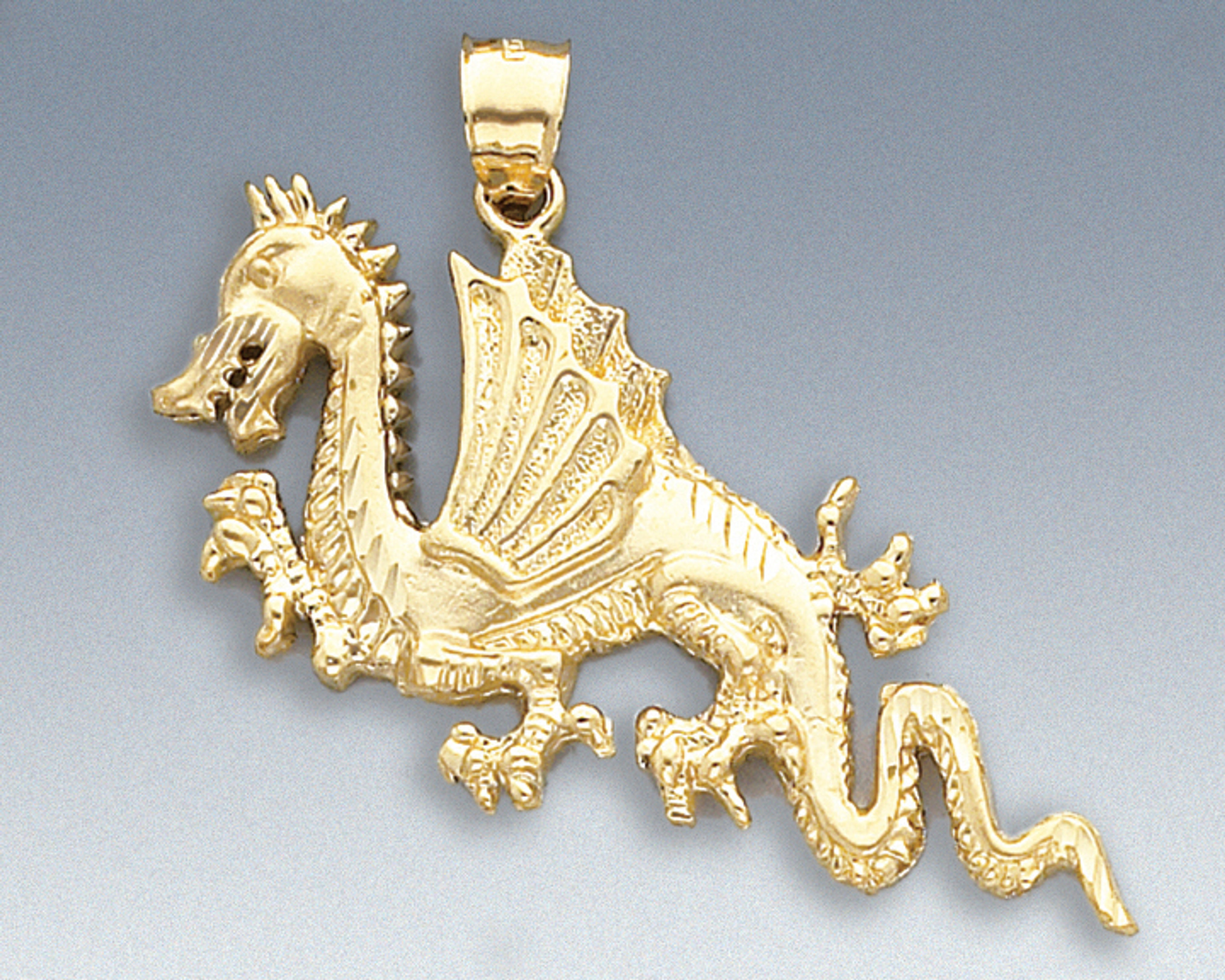 14k Gold Dragon Charm 14k Gold Dragon Charm
