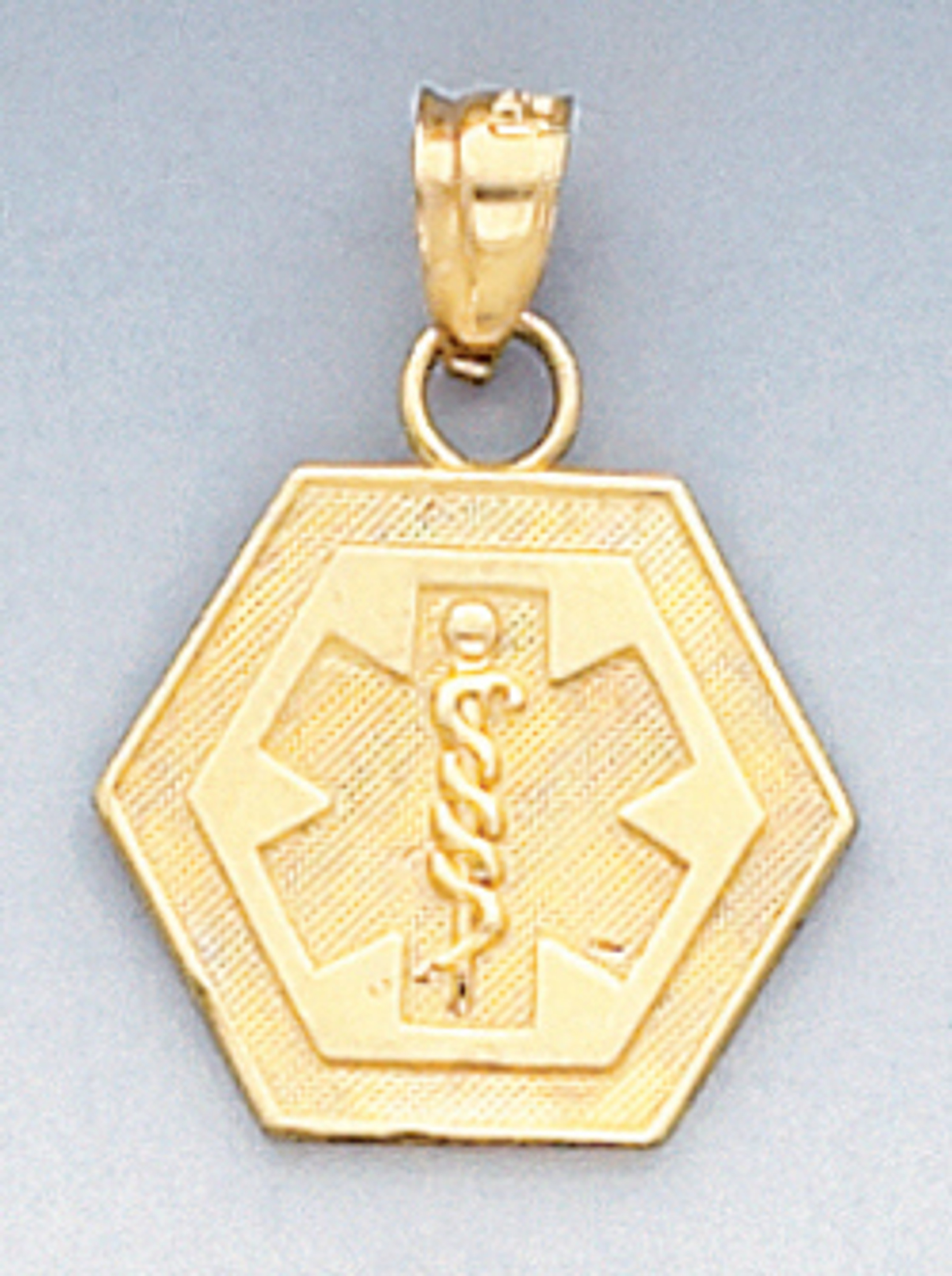 14k Gold 22mm Sward And Snake Charm. 14k Gold 22mm Sward And Snake Charm.