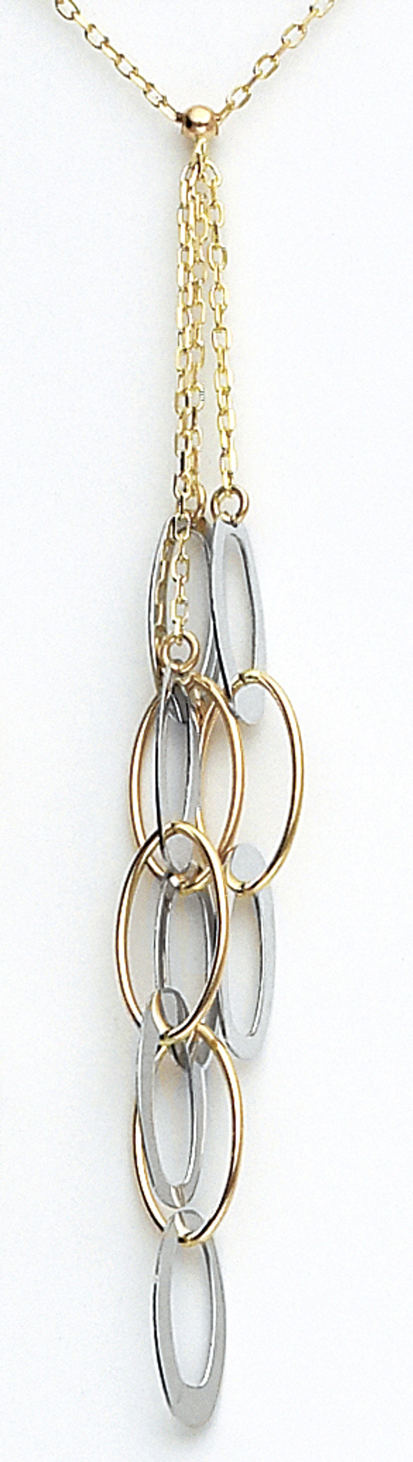 14k Yellow Gold 3 Inches Multi Drop Necklace 14k Yellow Gold 3 Inches Multi Drop Necklace