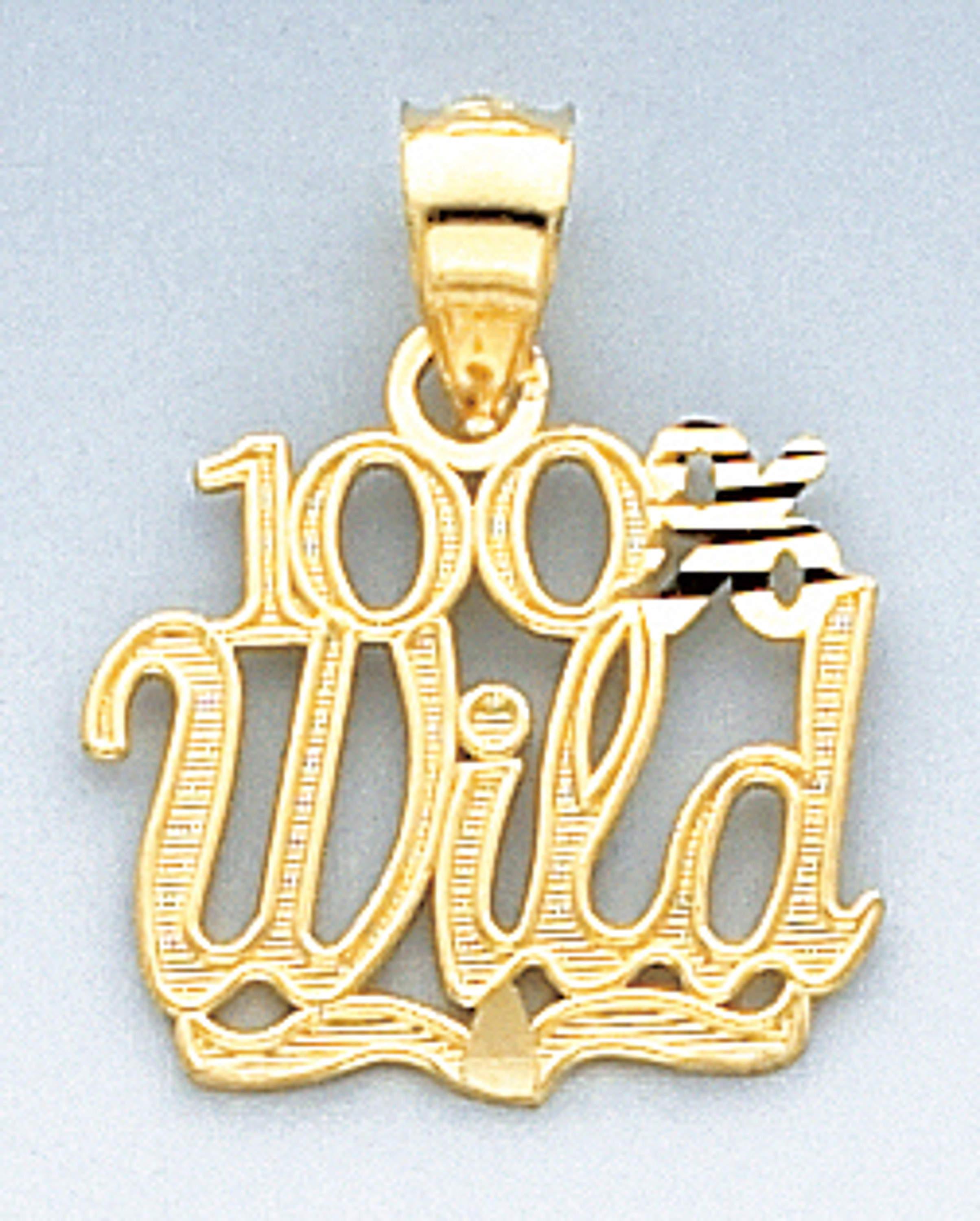 14k Gold 100% Wild Charm 14k Gold 100% Wild Charm