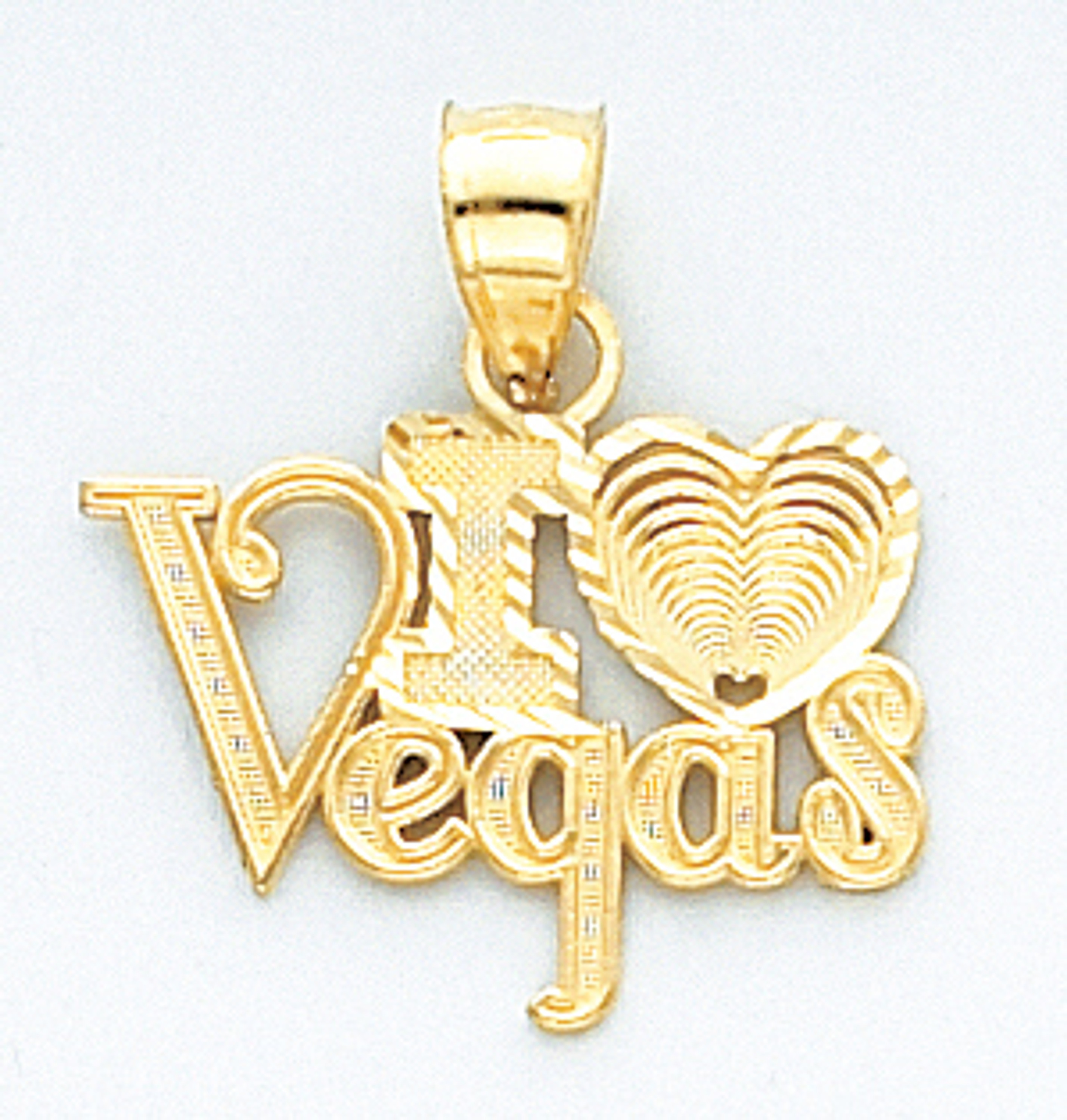 14k Gold I Love Vegas Charm 14k Gold I Love Vegas Charm