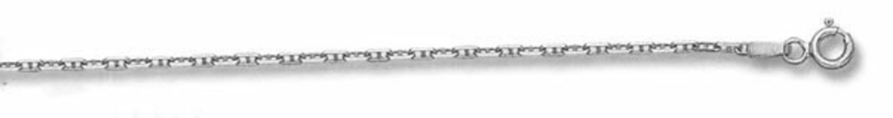 14k White Gold "Nickel Free" 2.0 Mm Anchor Chain 16" 14k White Gold "Nickel Free" 2.0 Mm Anchor Chain 16"