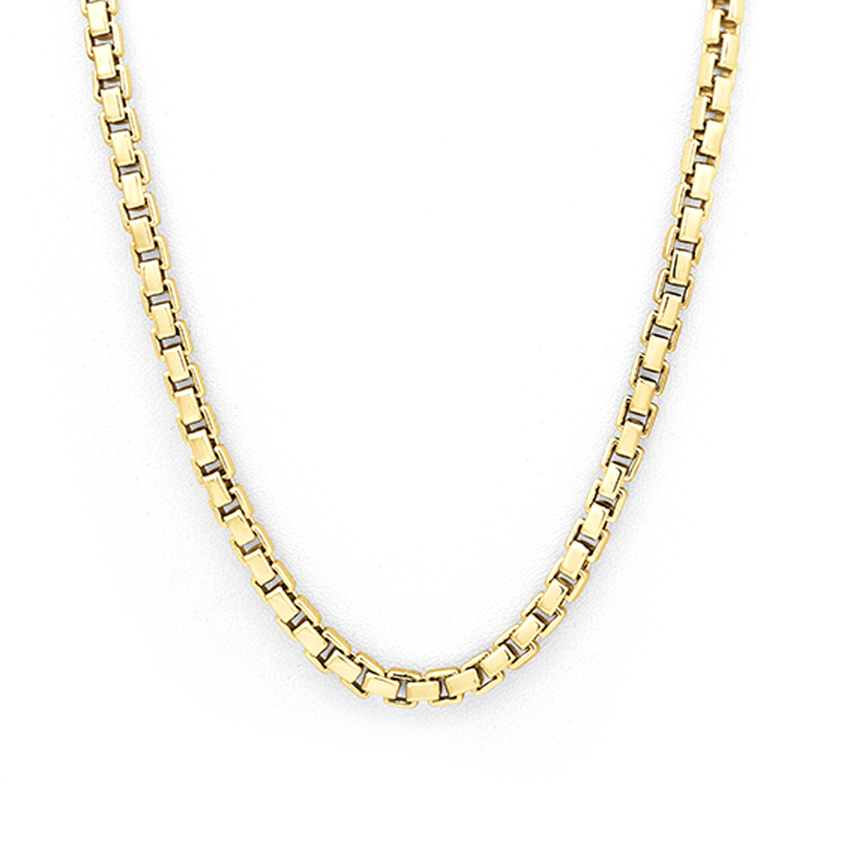 14k Gold 6.0mm Box Chain 30 Inches 14k Gold 6.0mm Box Chain 30 Inches