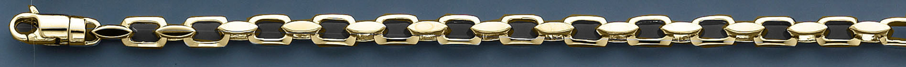 18k Gold Fancy Hand Made Chain 5.9mm 9 Inches 18k Gold Fancy Hand Made Chain 5.9mm 9 Inches