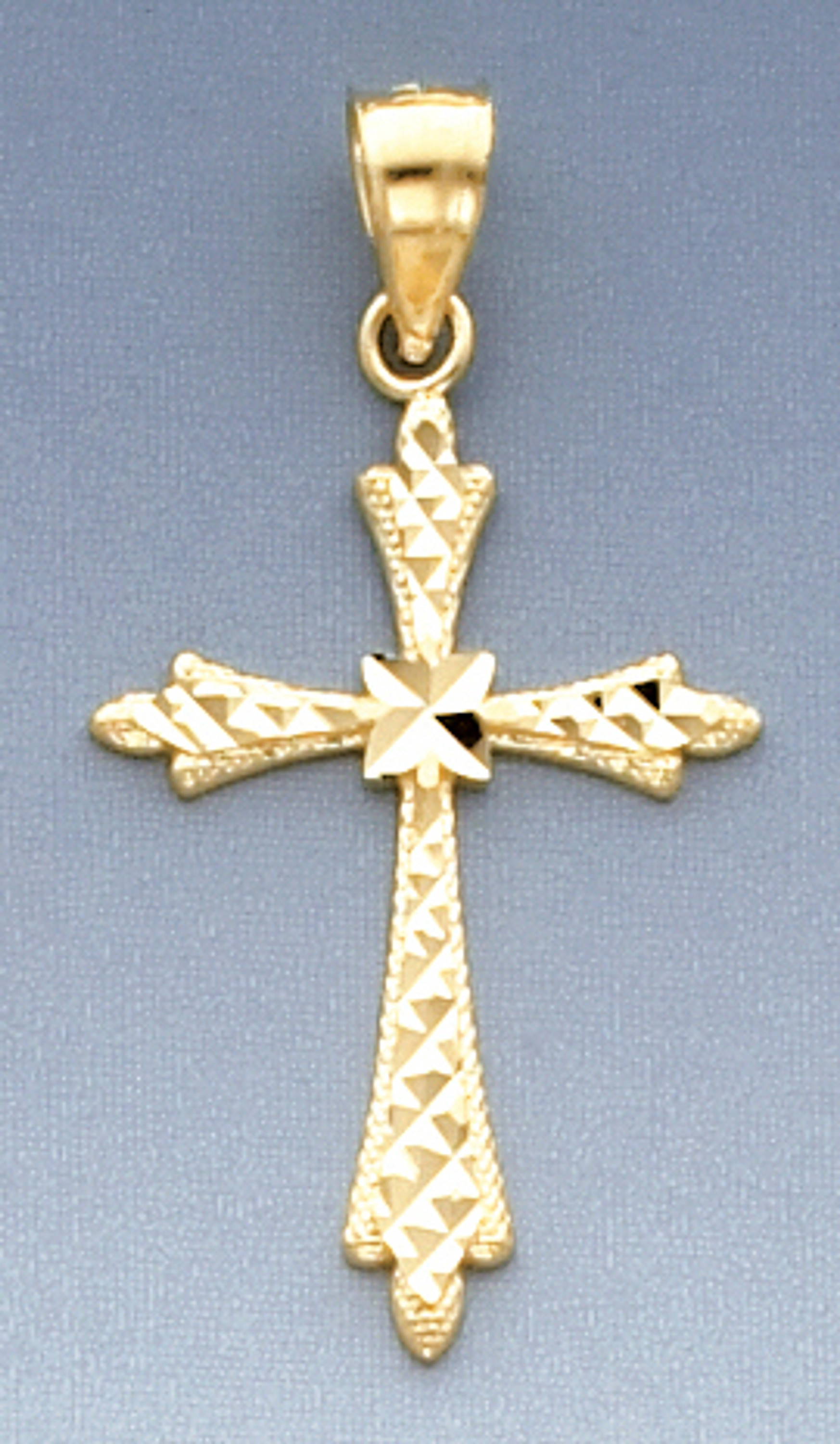 14k Yellow Gold 34.84mm Cross Pendant 14k Yellow Gold 34.84mm Cross Pendant
