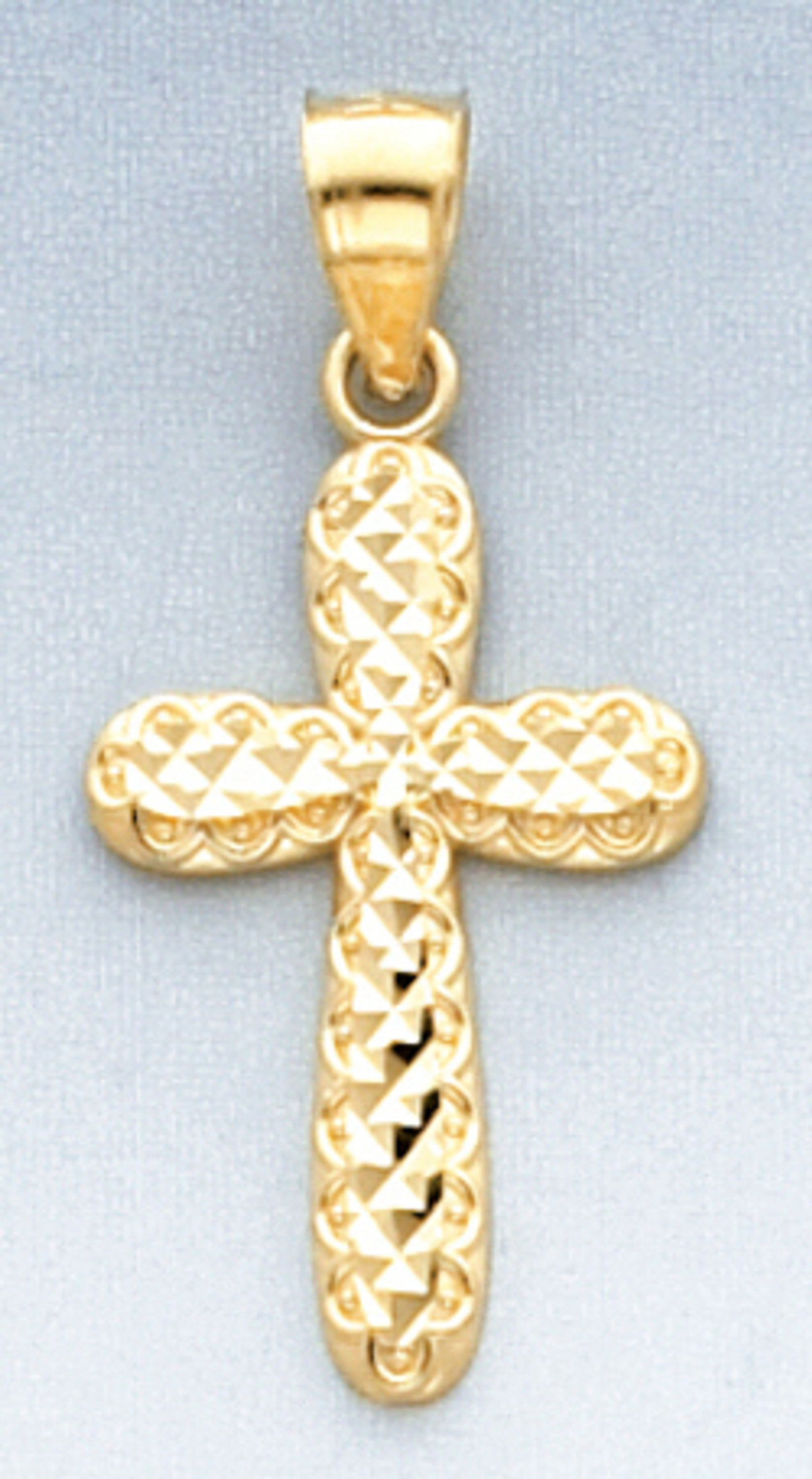 14k Yellow Gold 31.2mm Cross Pendant 14k Yellow Gold 31.2mm Cross Pendant