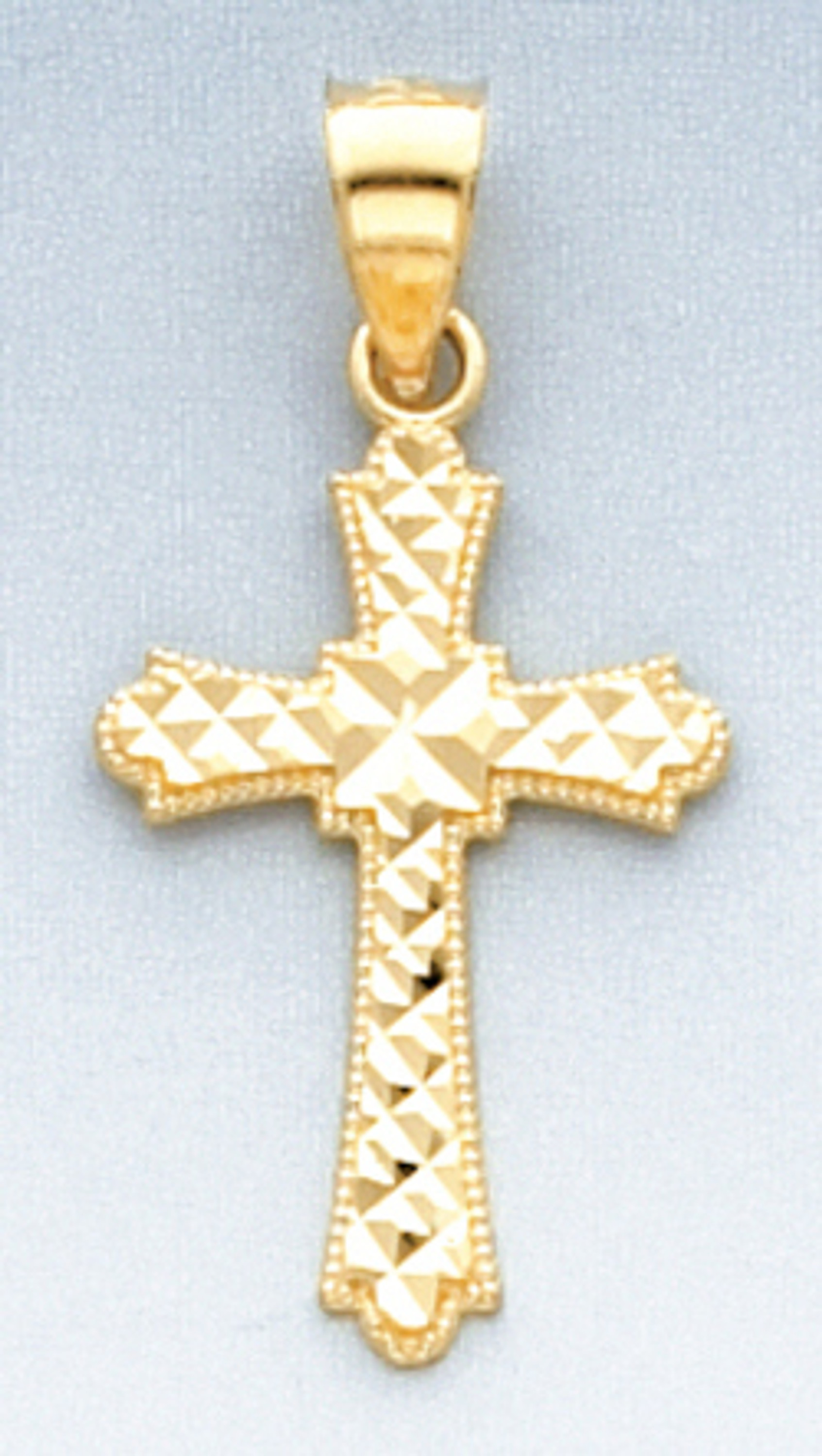 14k Yellow Gold 29.6mm Cross Pendant 14k Yellow Gold 29.6mm Cross Pendant