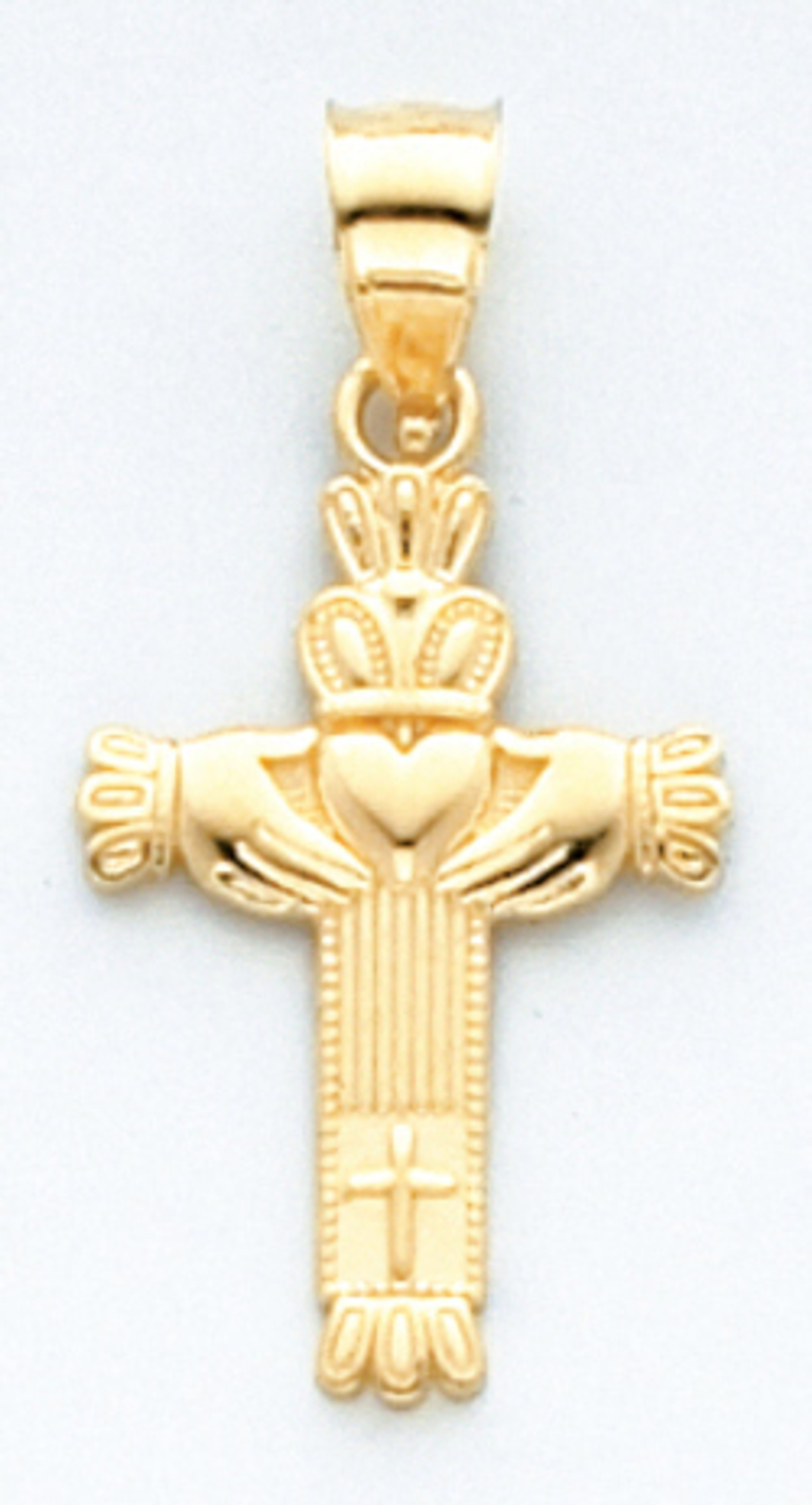 14k Yellow Gold 27.54mm Cross Pendant 14k Yellow Gold 27.54mm Cross Pendant