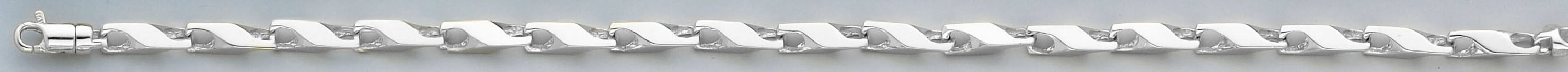 Sterling Silver "Nickel Free" Fancy Chain 4.3mm 18