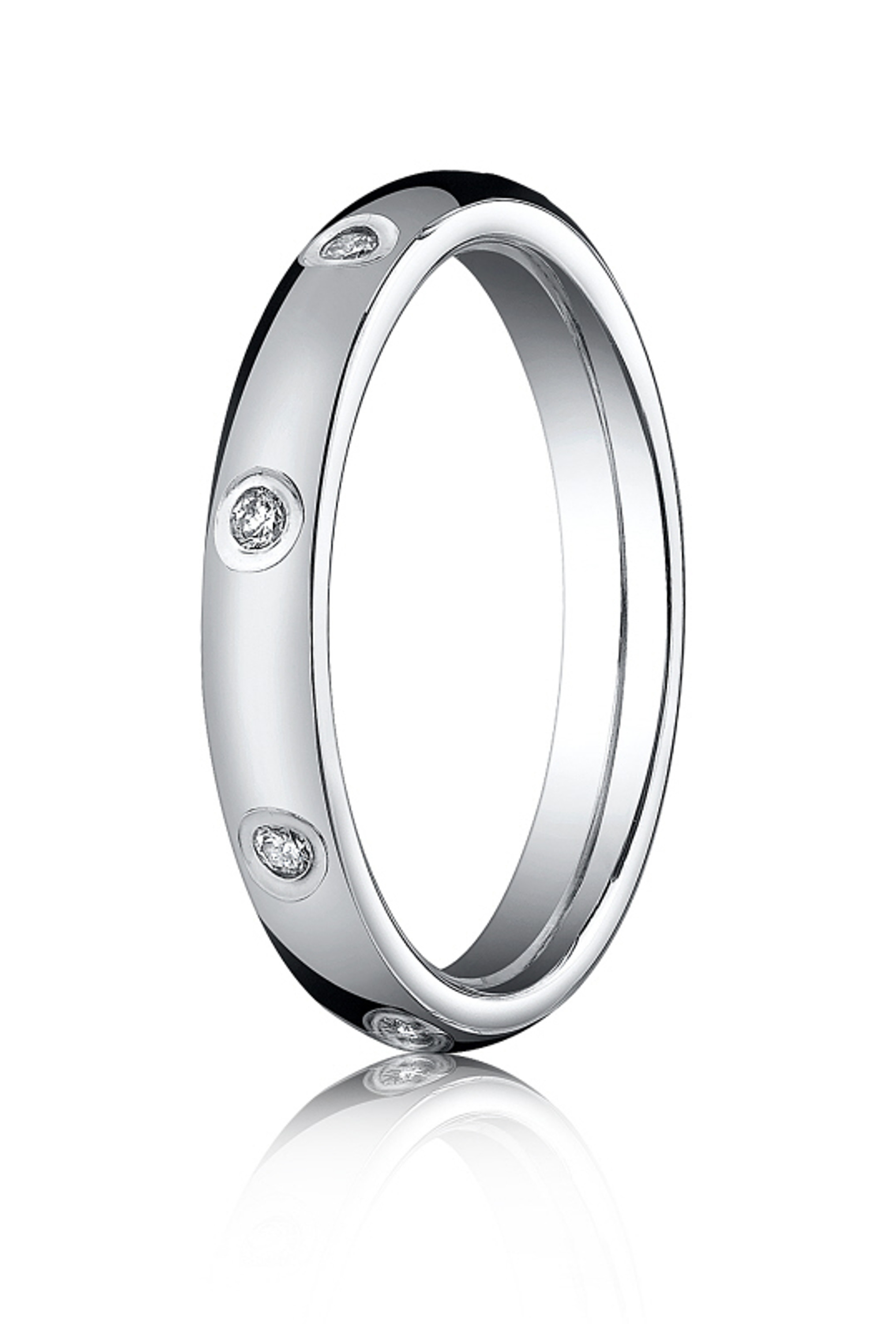 18k White Gold Diamond Eternity Band 3mm 0.16CT 18k White Gold Diamond Eternity Band 3mm 0.16CT