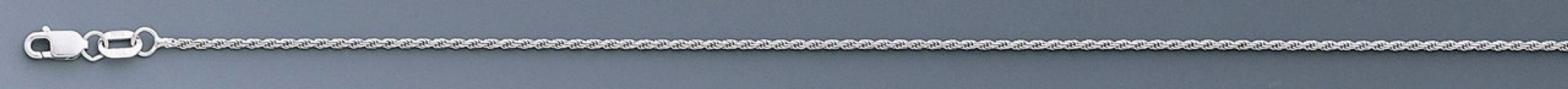 14k White Gold "Nickel Free" 1mm Italian Rope Chain anklet 10" 14k White Gold "Nickel Free" 1mm Italian Rope Chain anklet 10"