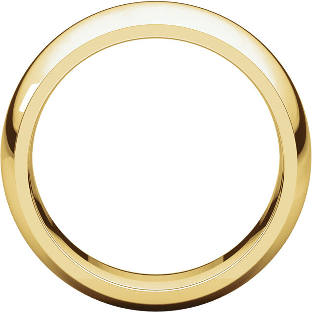 10k Gold 8mm High Polished Comfort Fit Wedding Band| Sarraf.com