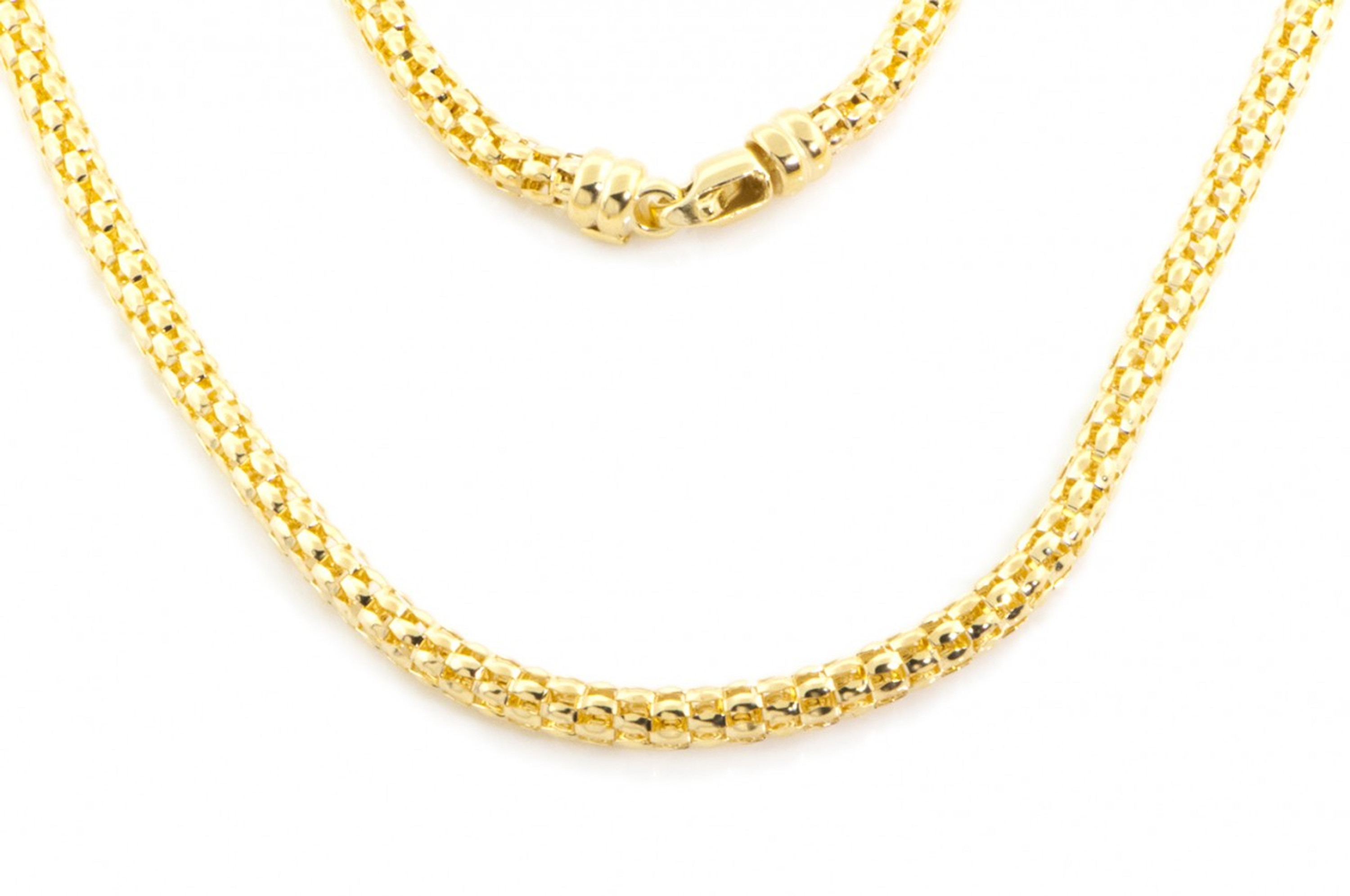 14k Gold 4.5mm Mesh Bracelet 7 Inches 14k Gold 4.5mm Mesh Bracelet 7 Inches